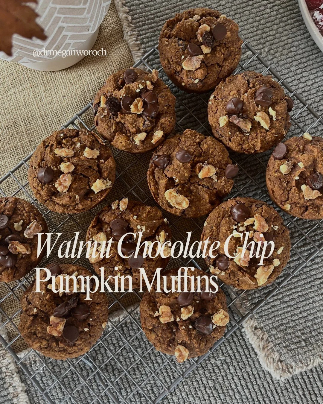 Getting back to my roots!! Fun fact: before becoming a naturopathic doctor, I went to culinary school and studied nutrition. I am going to start sharing easy, tasty recipes on Instagram (and my website), starting with these pumpkin muffins. The key t