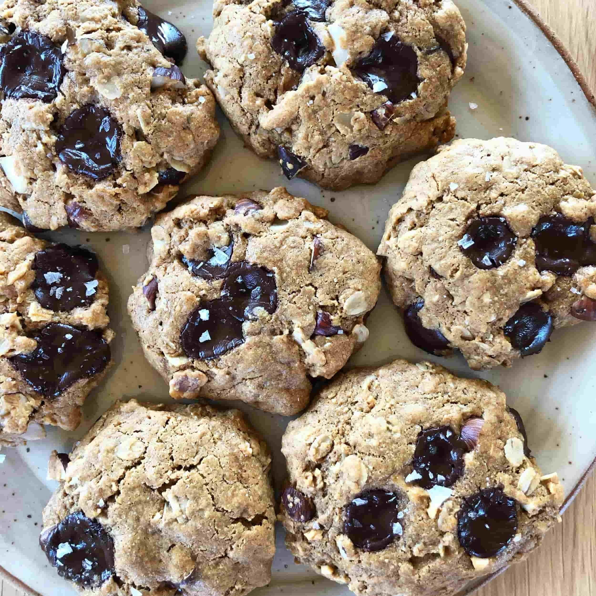 Hazelnut Chocolate Chunk Cookies
