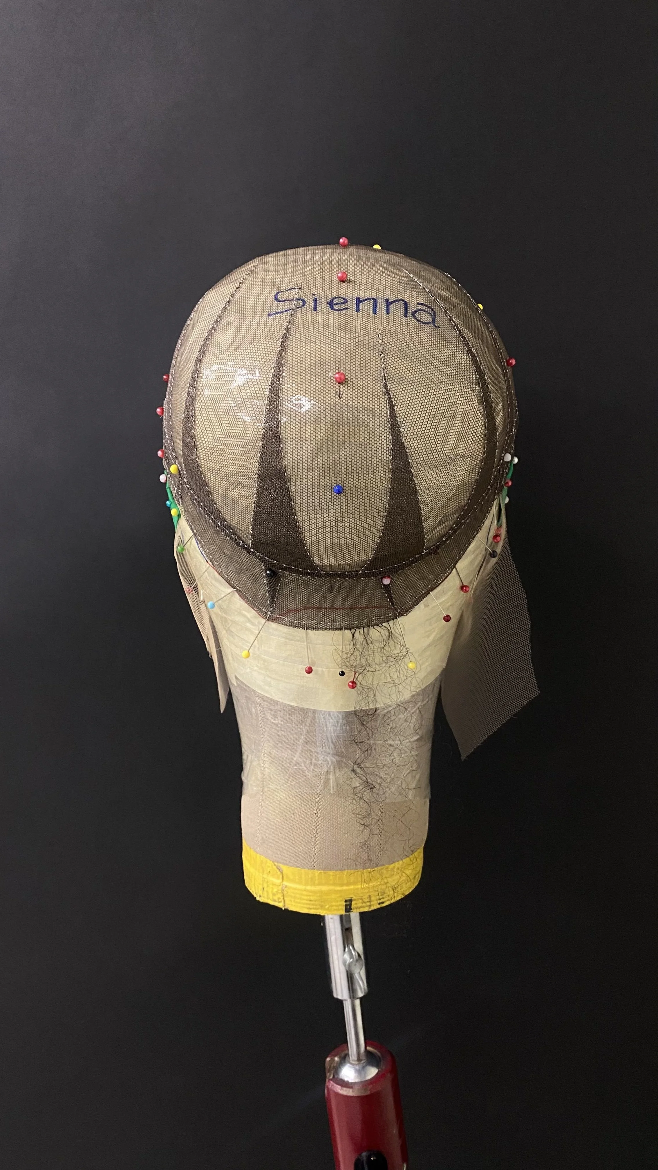 Fully Hand Tied Wig Foundation and Hairline