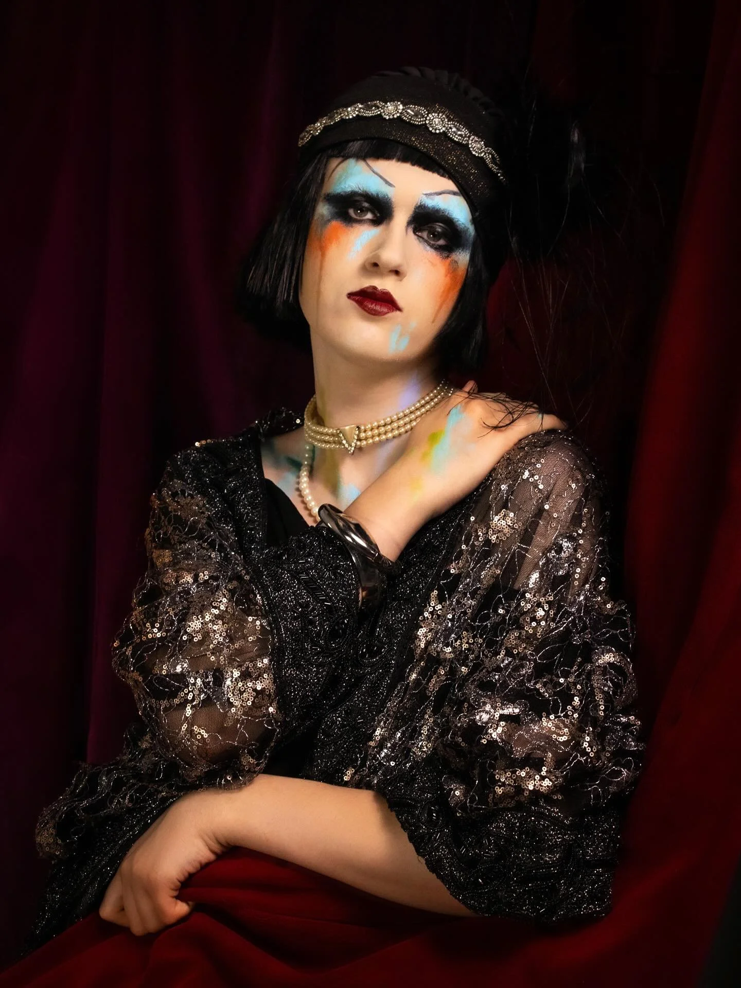 An Homage to one of the looks from the Jean Galliano 2007 Fall Ready to Wear Fashion Show that I have always been obsessed with!!

Thank you to my model @lloganesco who has always been so supportive with the projects that I did, it was always so much