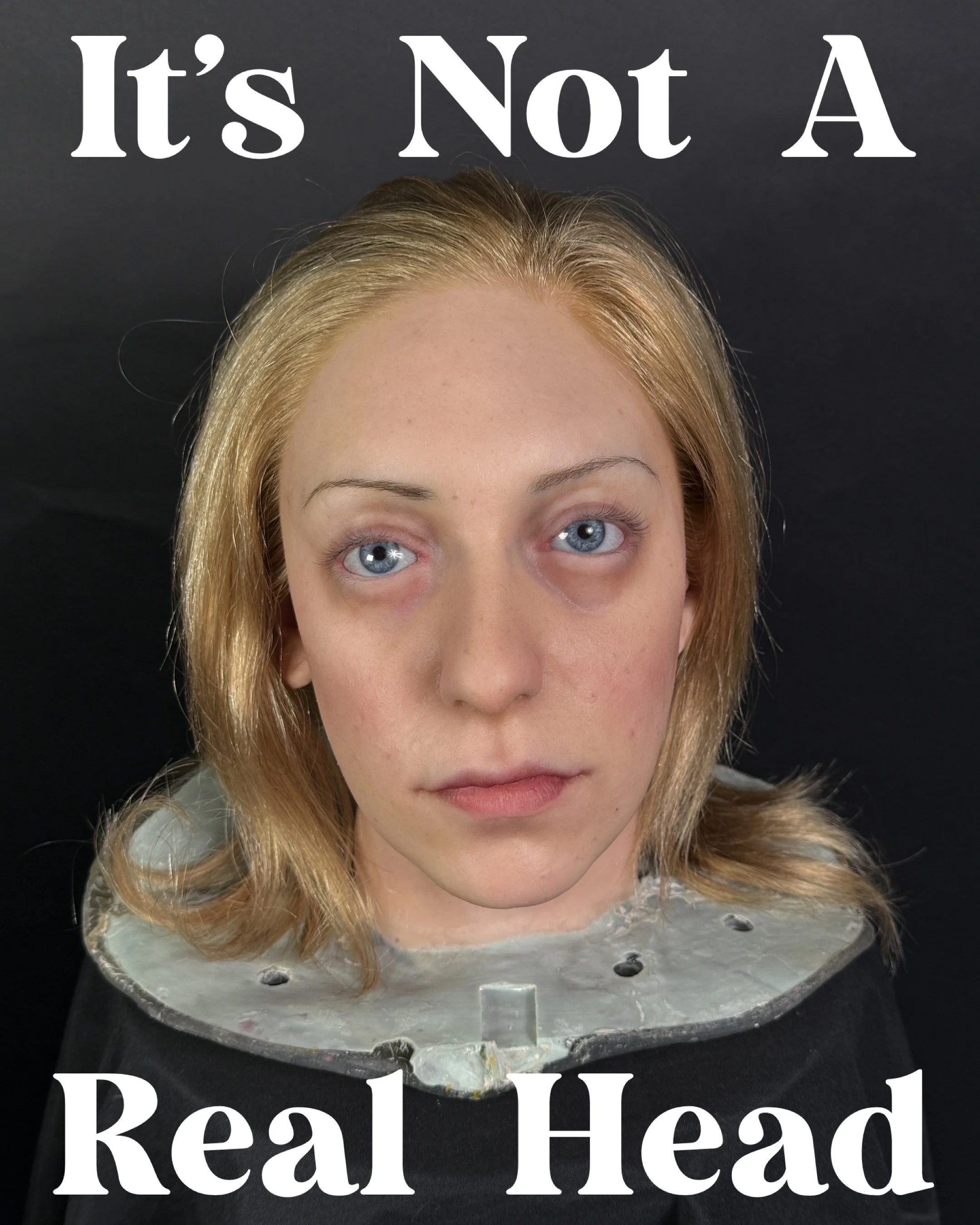 Hyperrealistic Fake Head