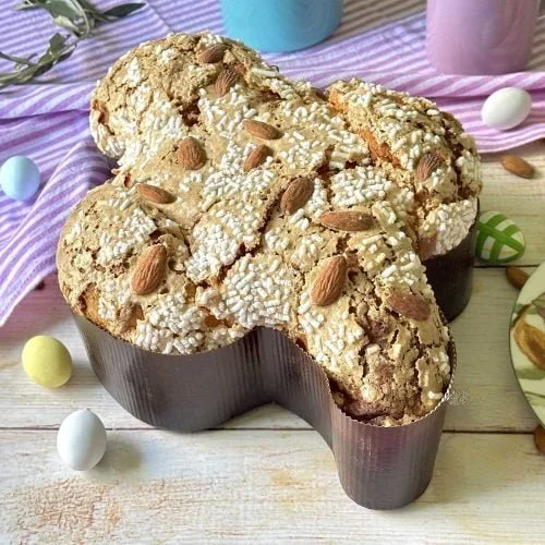 It&rsquo;s the last day of our look at Easter in countries that speak the languages that we offer at CasaLingua.
In Italy, people love tucking into Colomba di Pasqua (Easter Dove Bread); a soft, dove-shaped sweet bread topped with almonds and pearl s