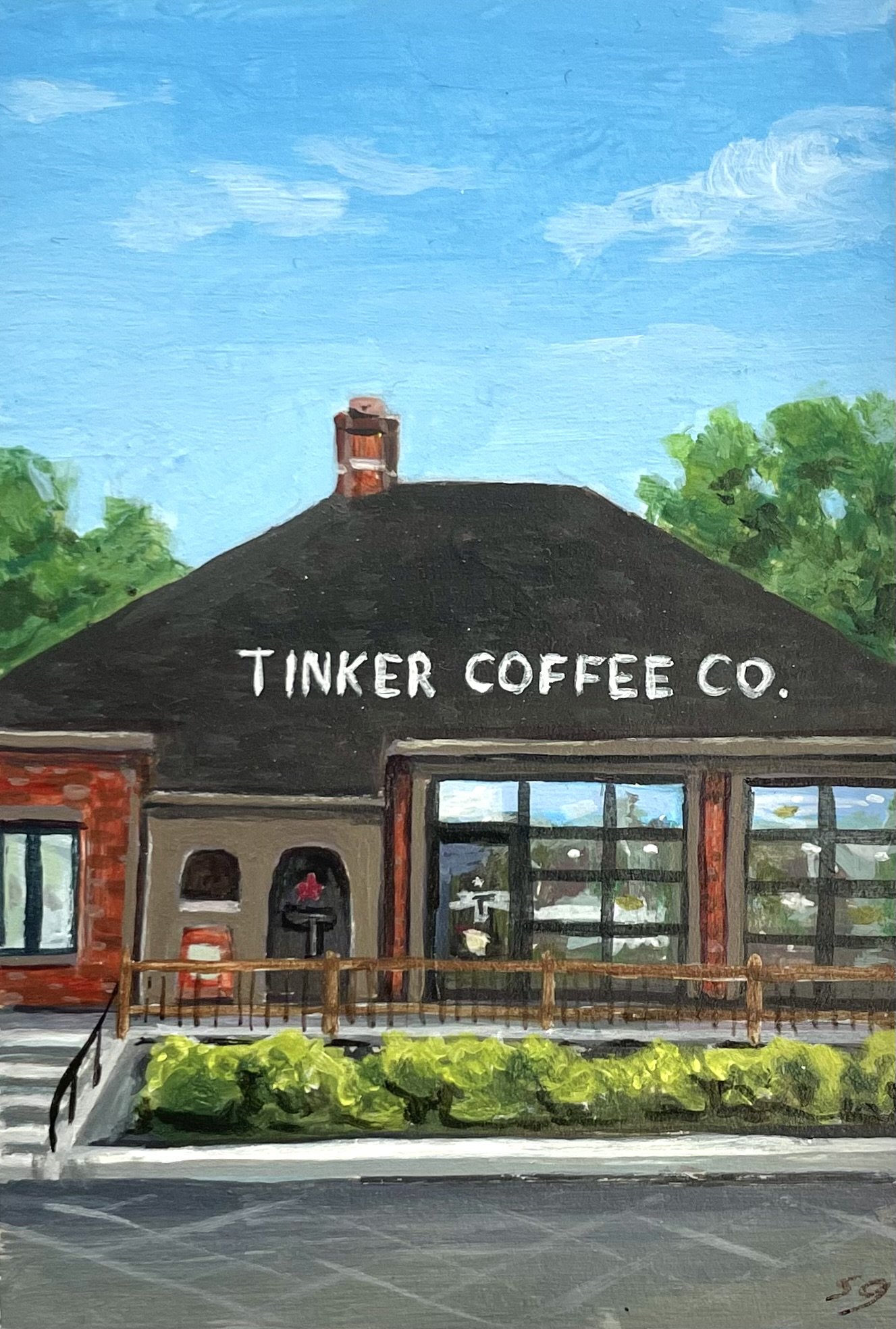 Tinker Coffee Print