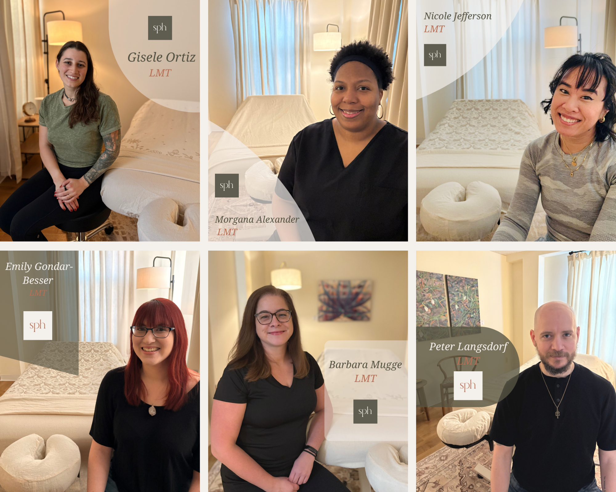 Massage therapists at Spring Point Health, LLC
