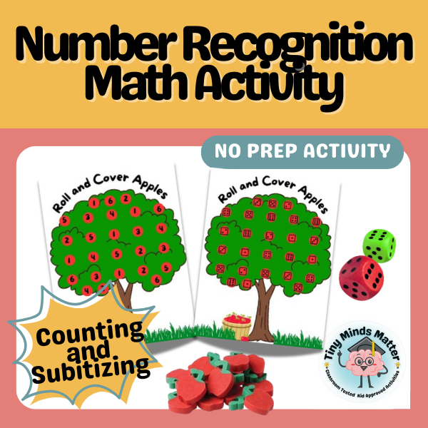 Number Recognition Math Activity cover.png