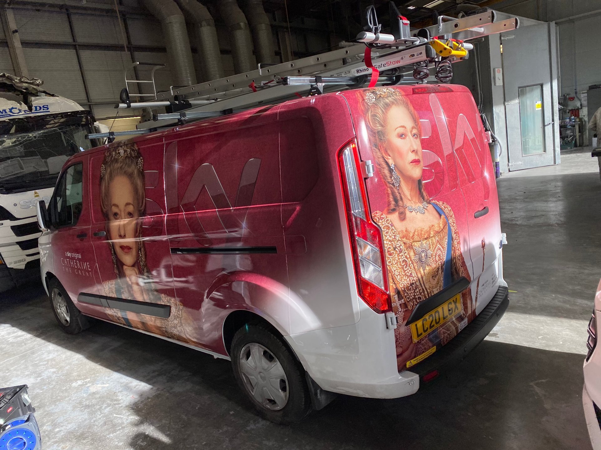 Commercial Van Wraps Fleet Branding Company Van Wrapping Essex