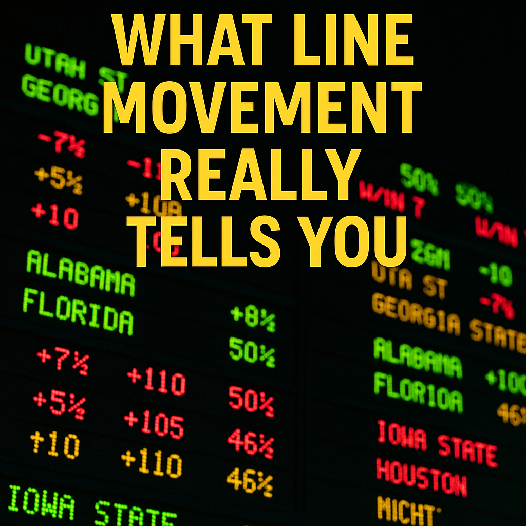 What Line Movement Really Tells You
