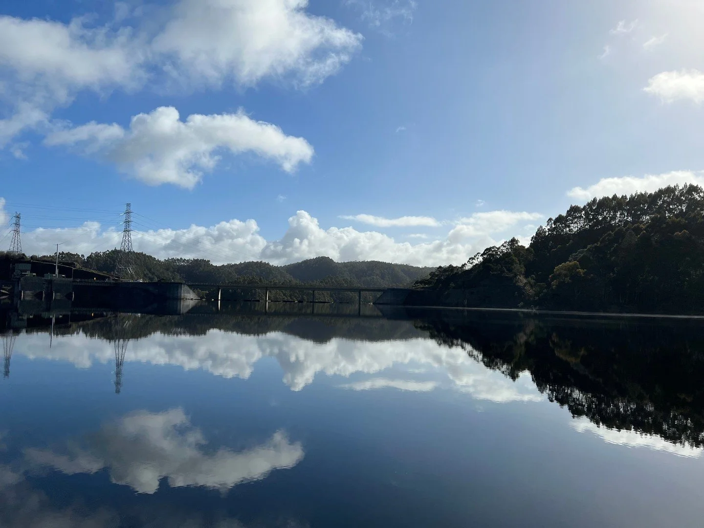 Clear skies, fresh West Coast air.⁠
⁠
#tasmaniandiversgroup #westcoasttasmania