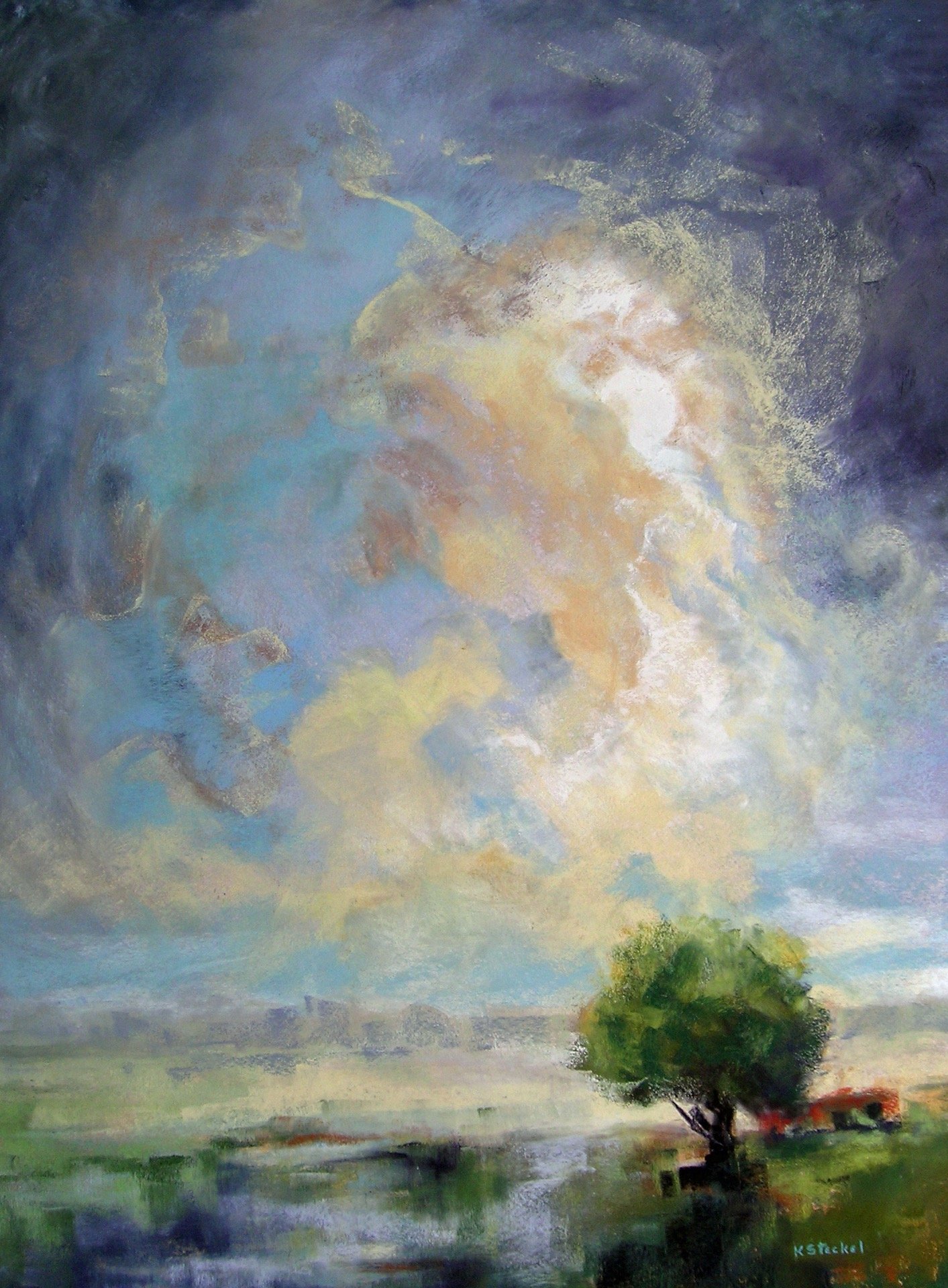 Big Sky | Pastel on Paper | 18” x 24”