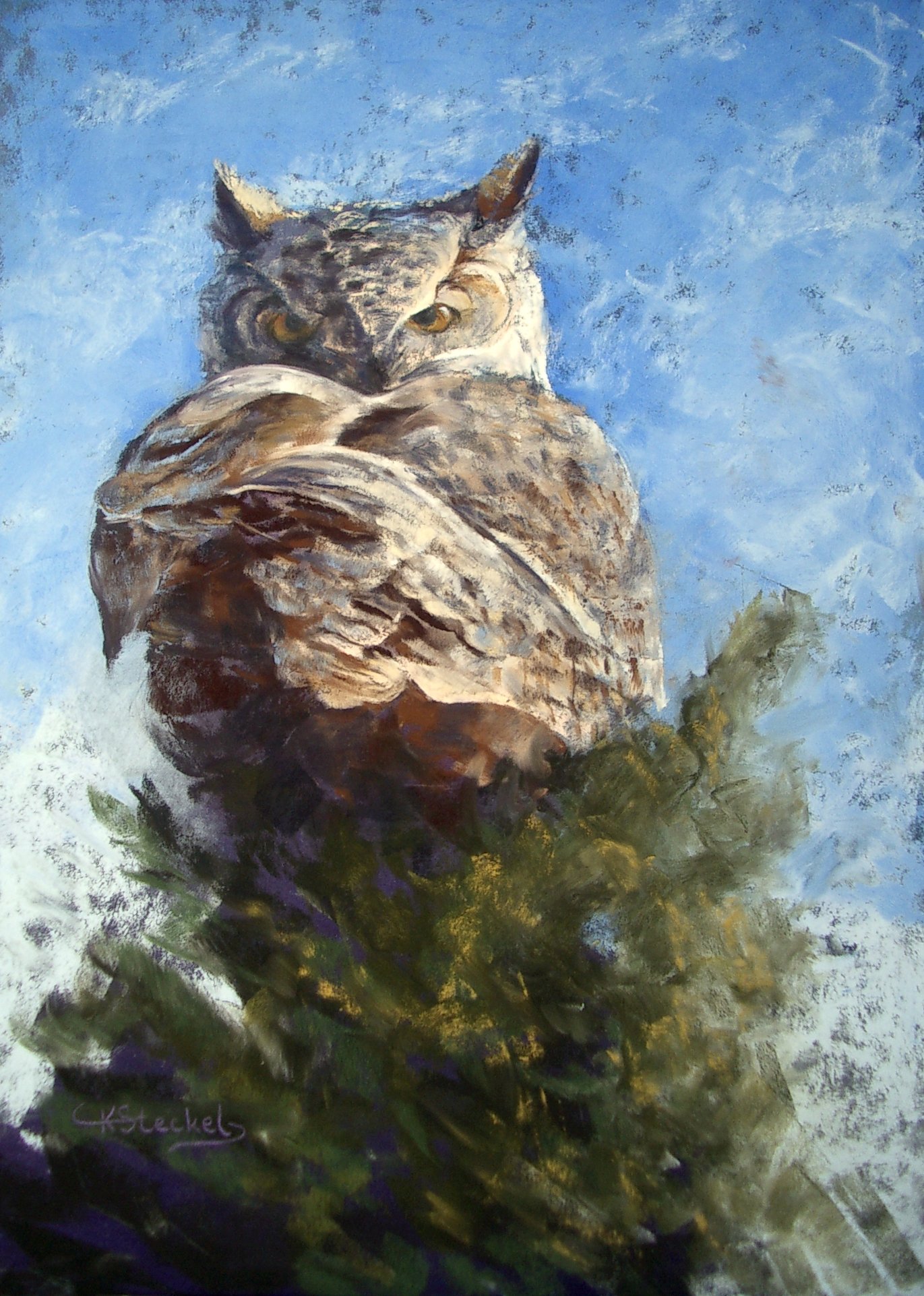Hindsight | Pastel on Paper | 9” x 12”
