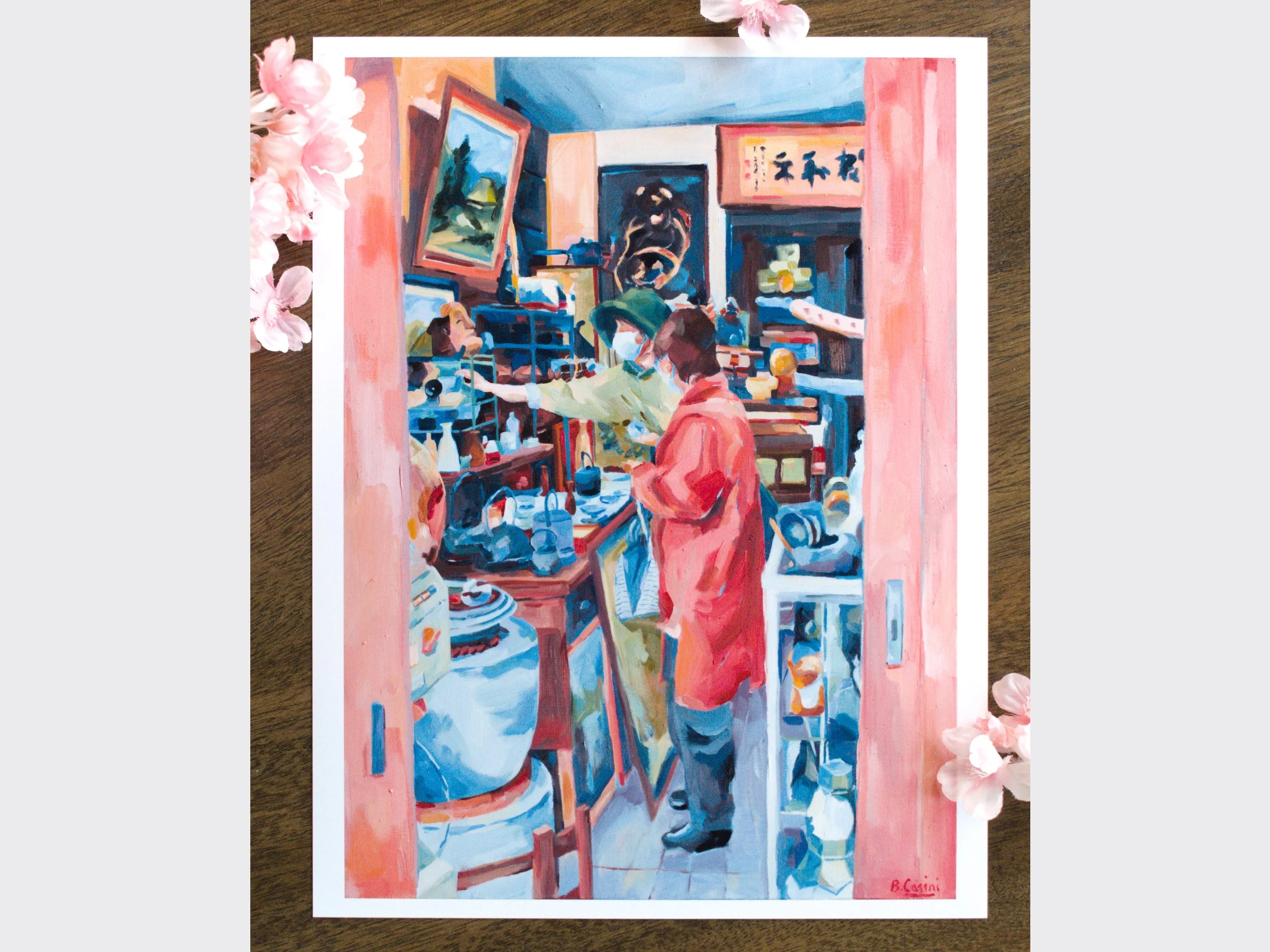 Kawagoe Antique Shop - Print