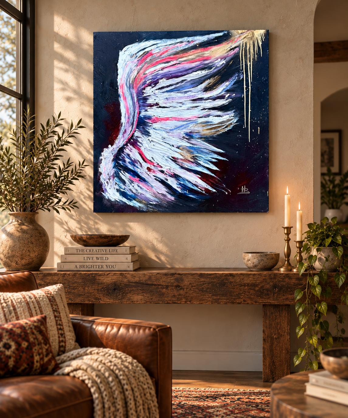 Flight - 36 x 36 Original Oil on Canvas