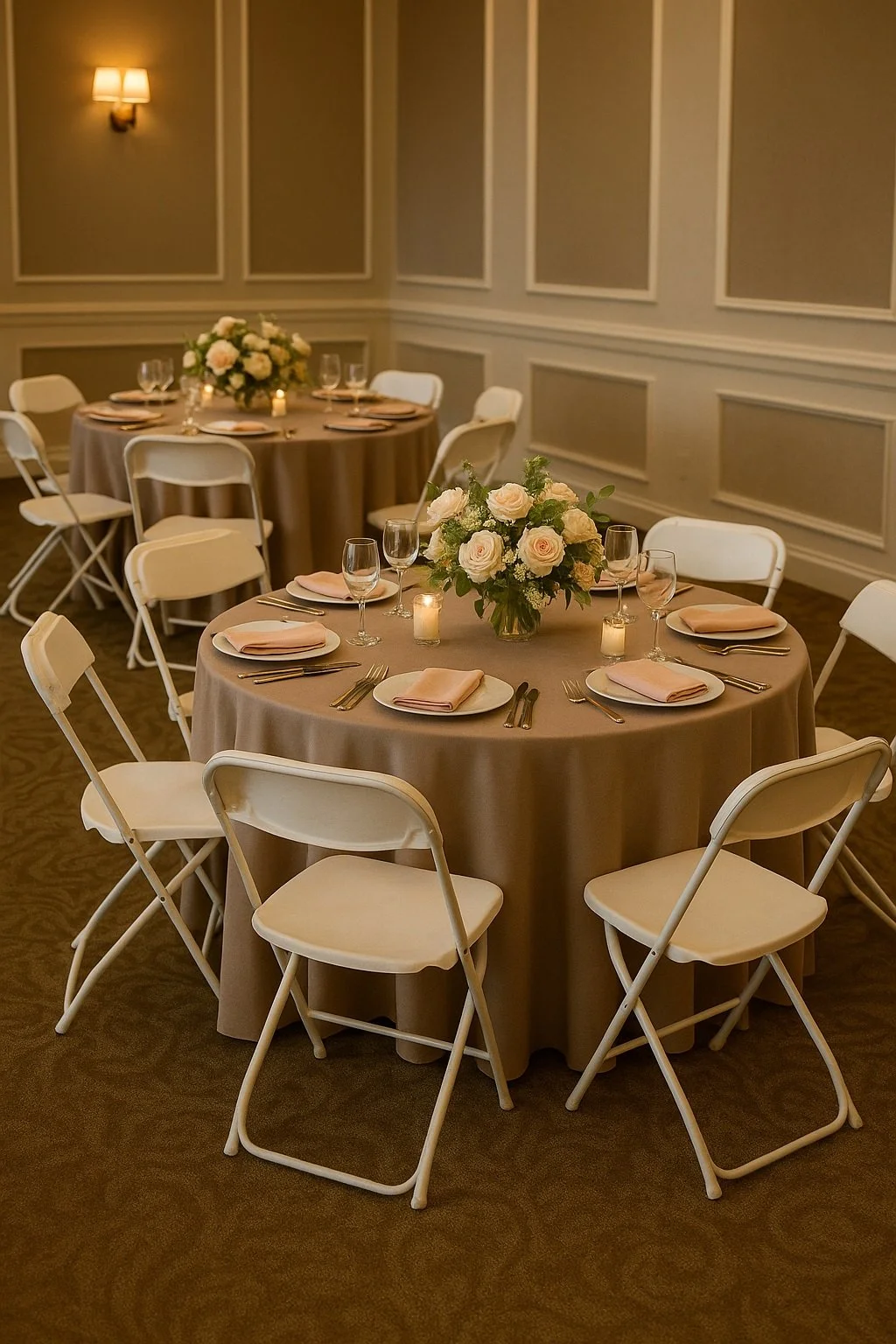 White Folding Chairs