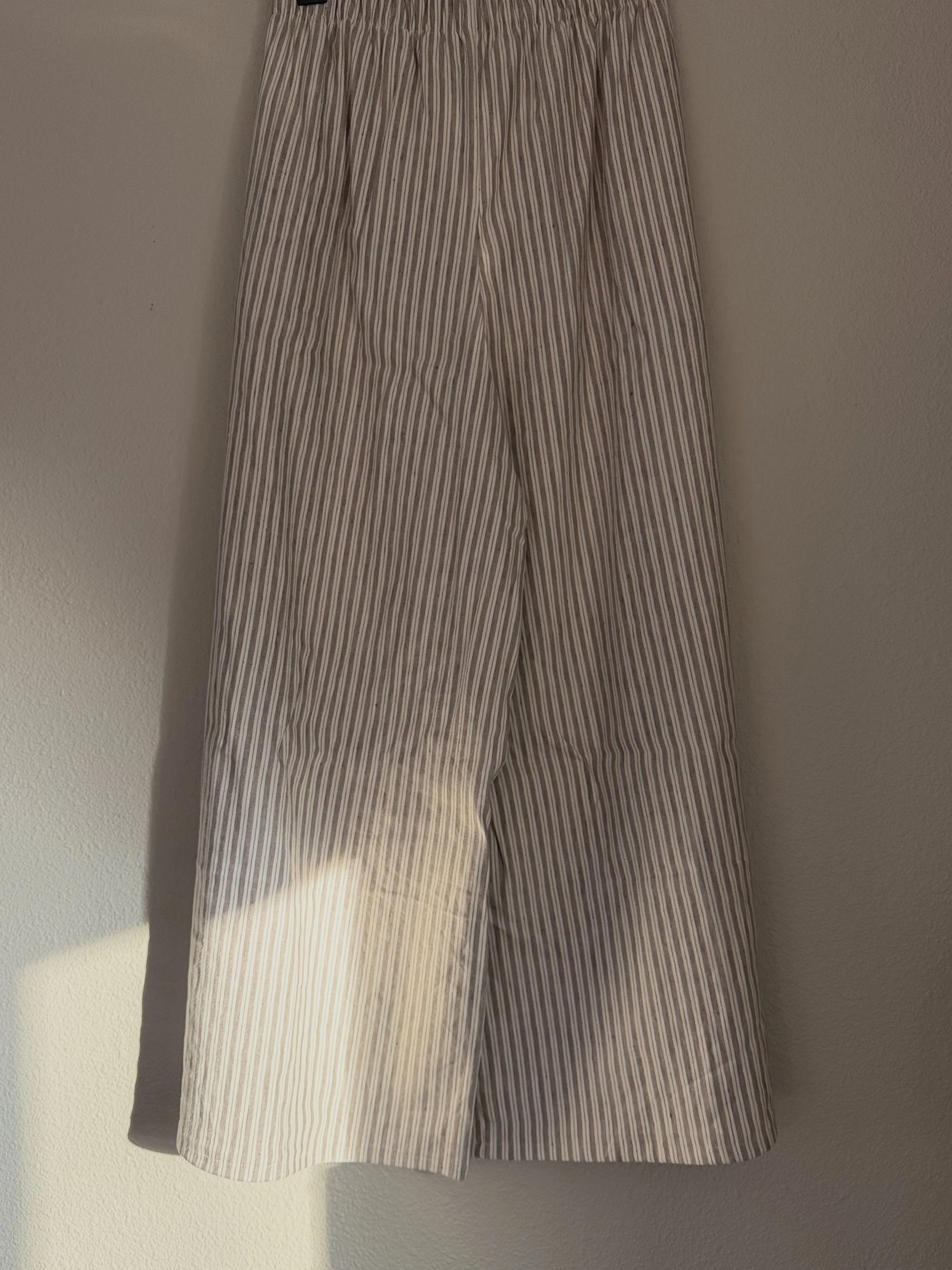 The Shoreline Pant in Driftwood Stripe (M/L)