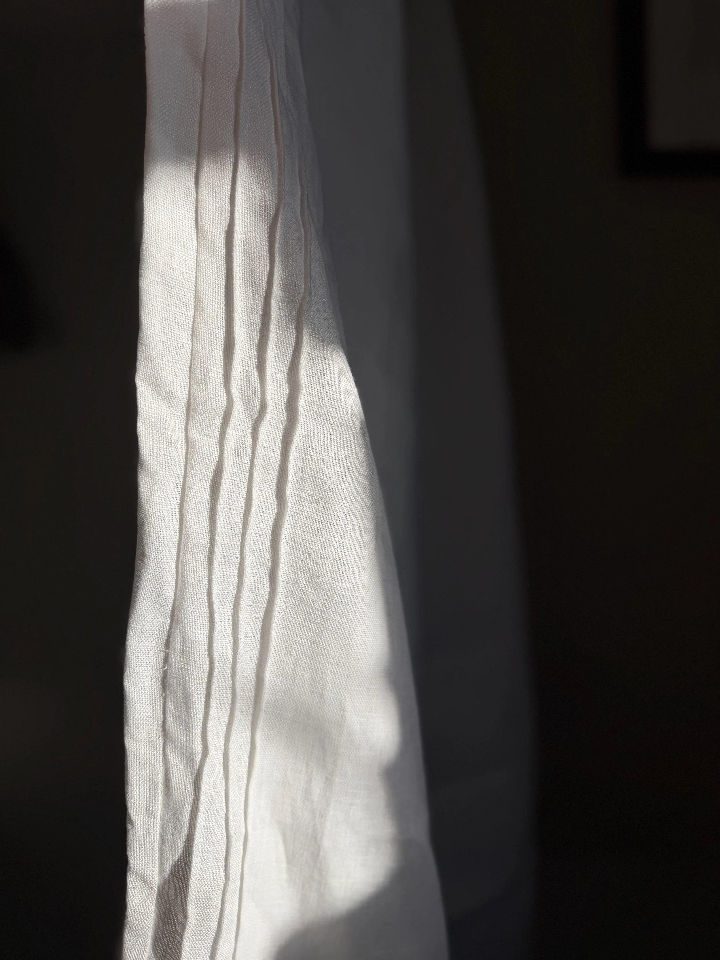 The Shoreline Pant | White Linen (M/L)