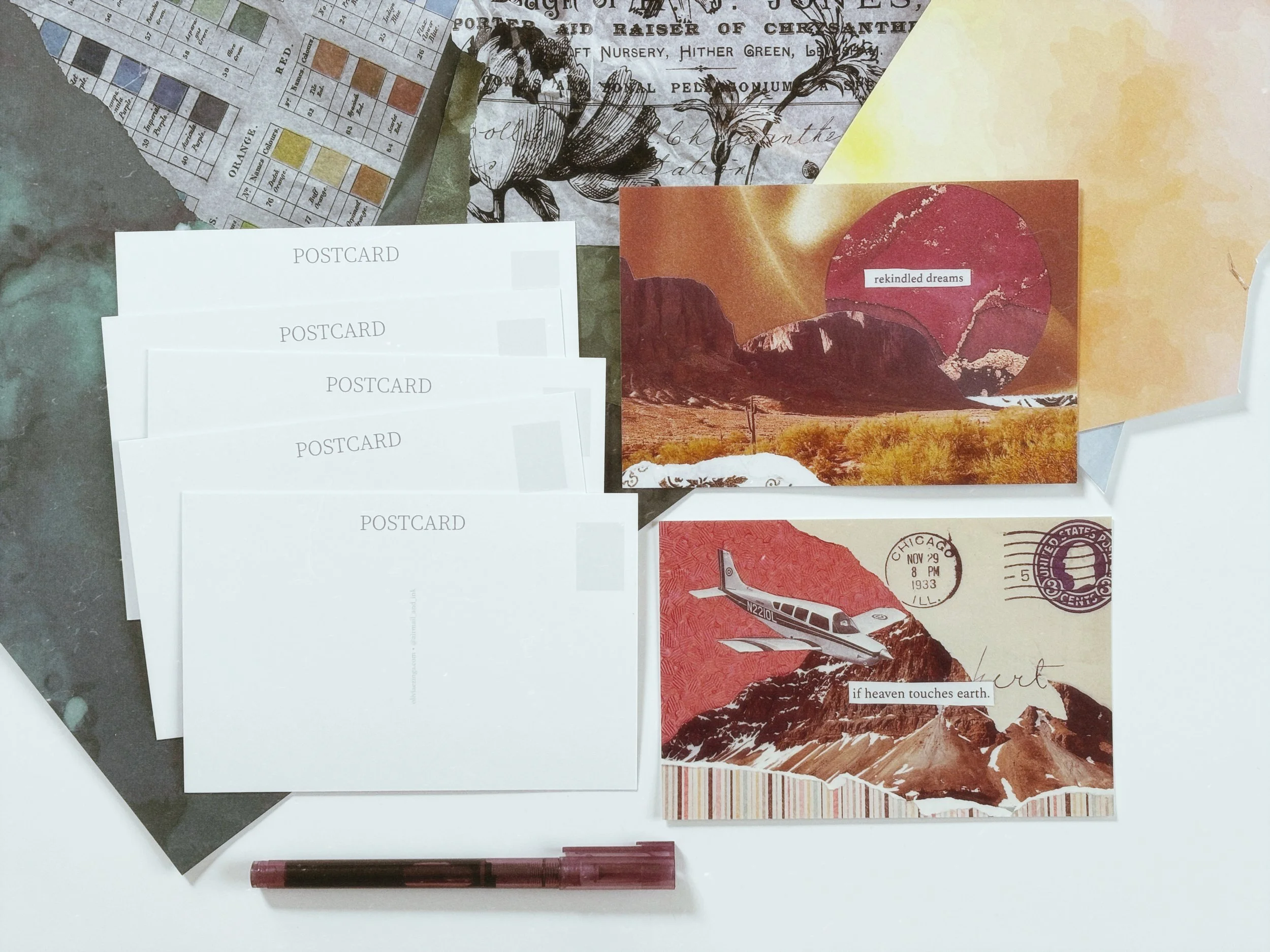 Postcard Collage Workshop