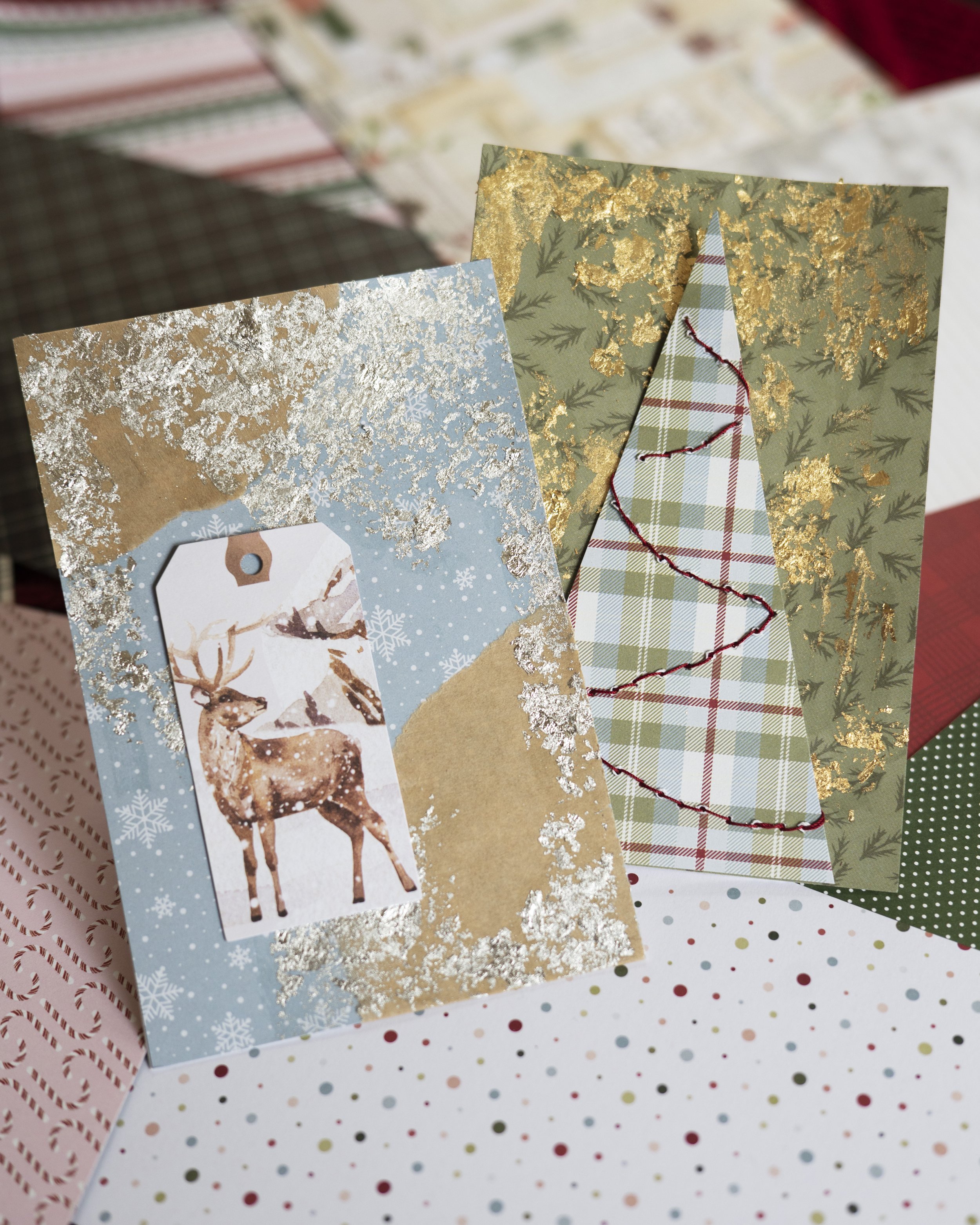 Holiday Postcard Collage Workshop