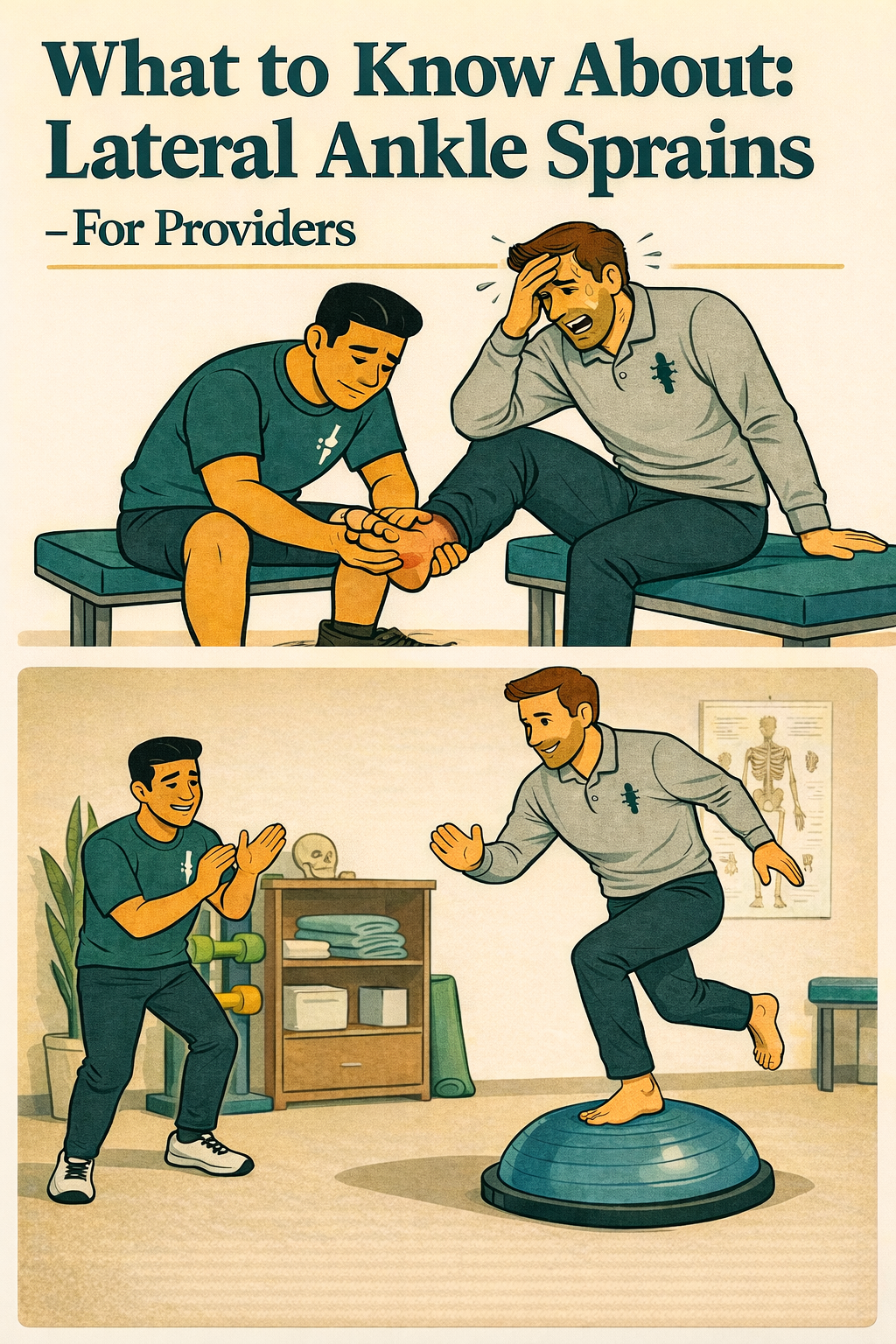 What to Know About: Lateral Ankle Sprains (For Providers)