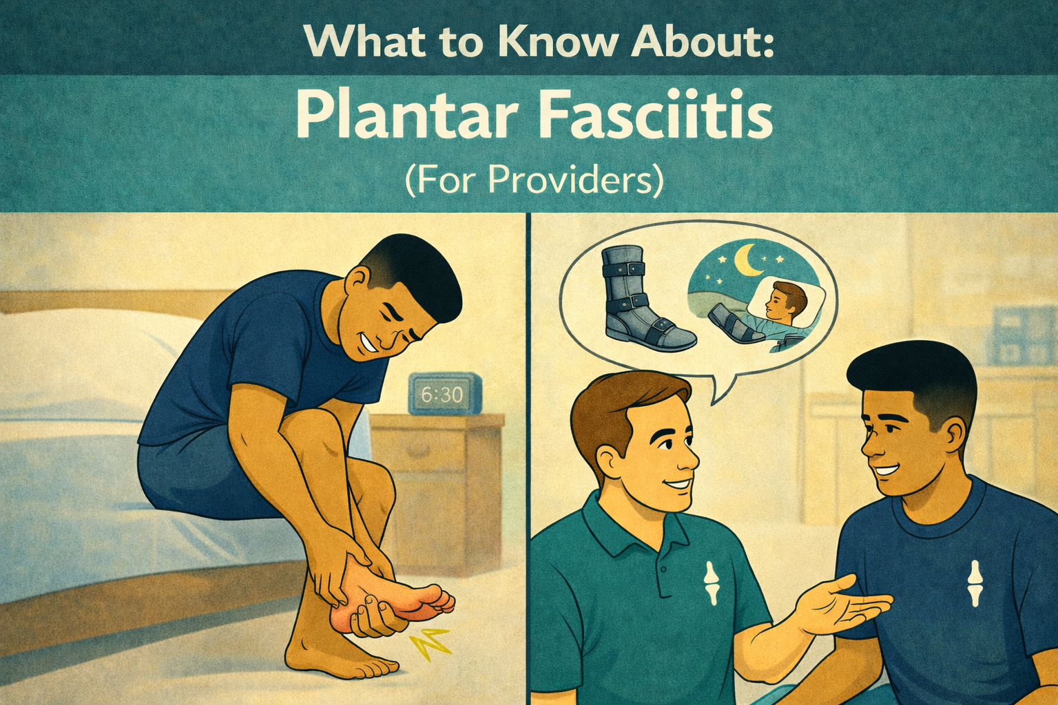 What to Know About: Plantar Fasciitis (For Providers)