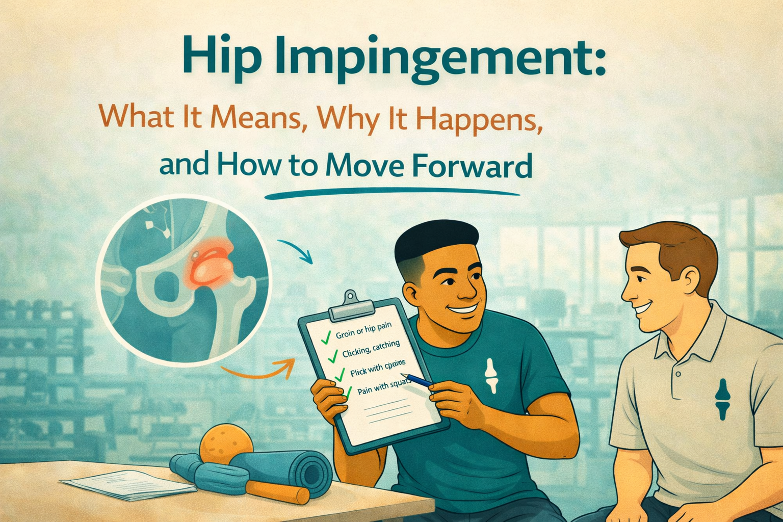 Hip Impingement: What It Means, Why It Happens, and How to Move Forward
