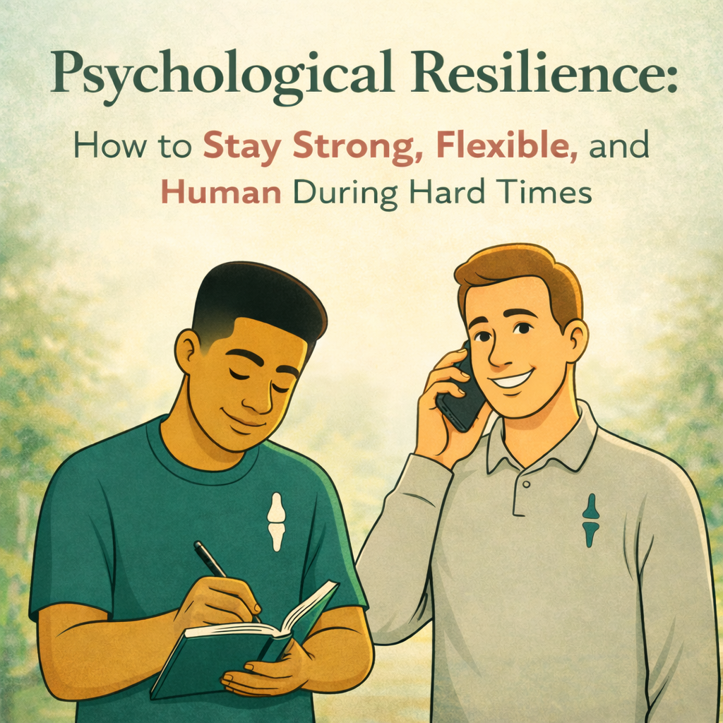 Psychological Resilience: How to Stay Strong, Flexible, and Human During Hard Times