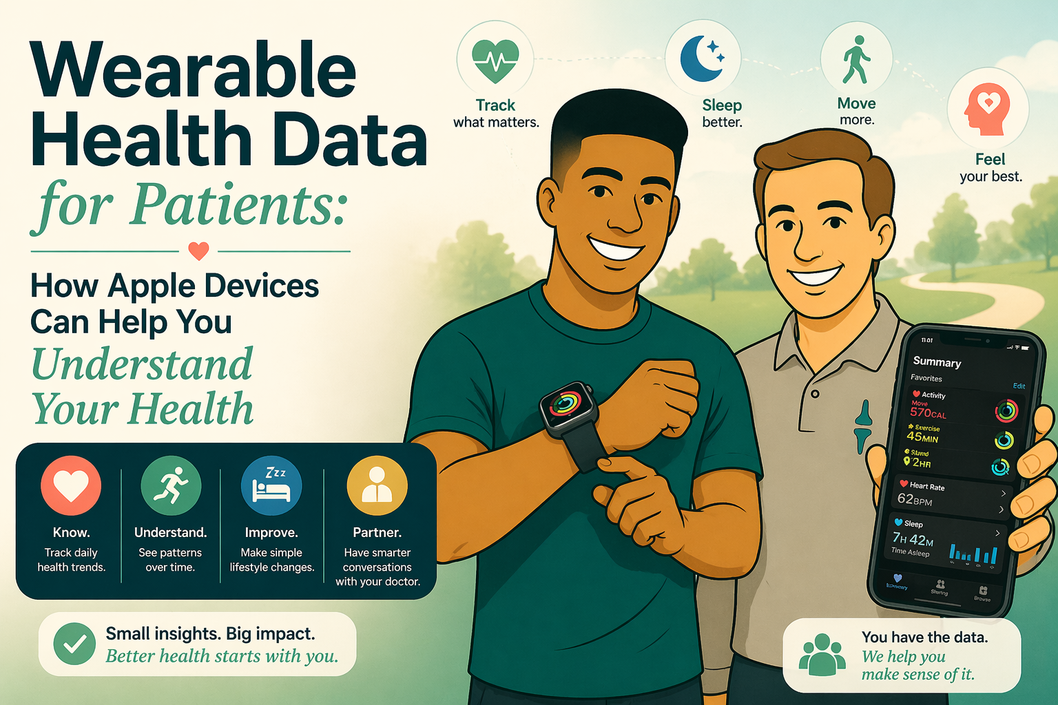 Wearable Health Data for Patients: How Apple Devices Can Help You Understand Your Health