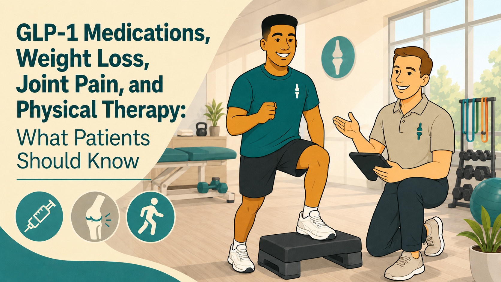 GLP-1 Medications, Weight Loss, Joint Pain, and Physical Therapy: What Patients Should Know