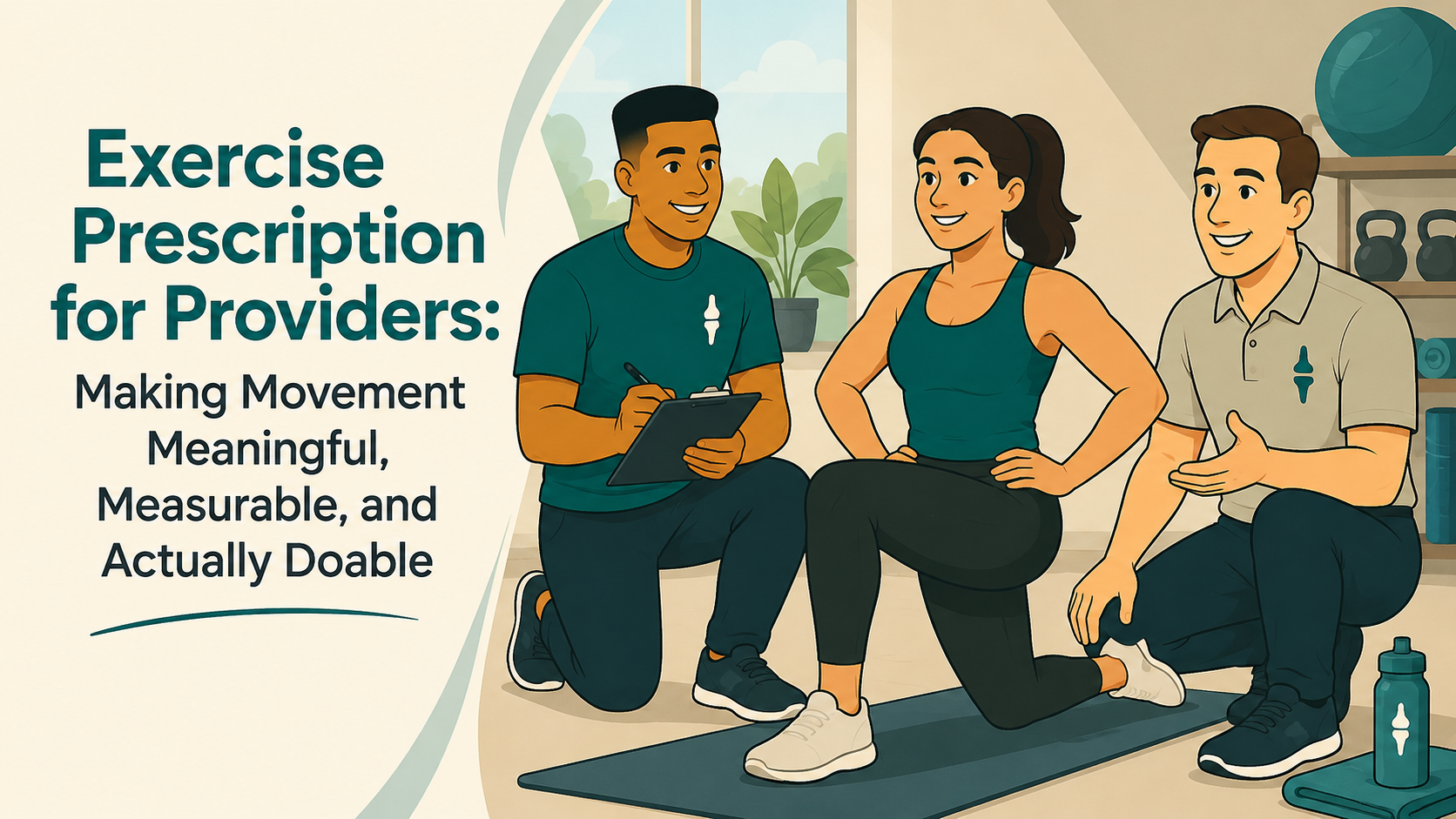 Exercise Prescription for Providers: Making Movement Meaningful, Measurable, and Actually Doable