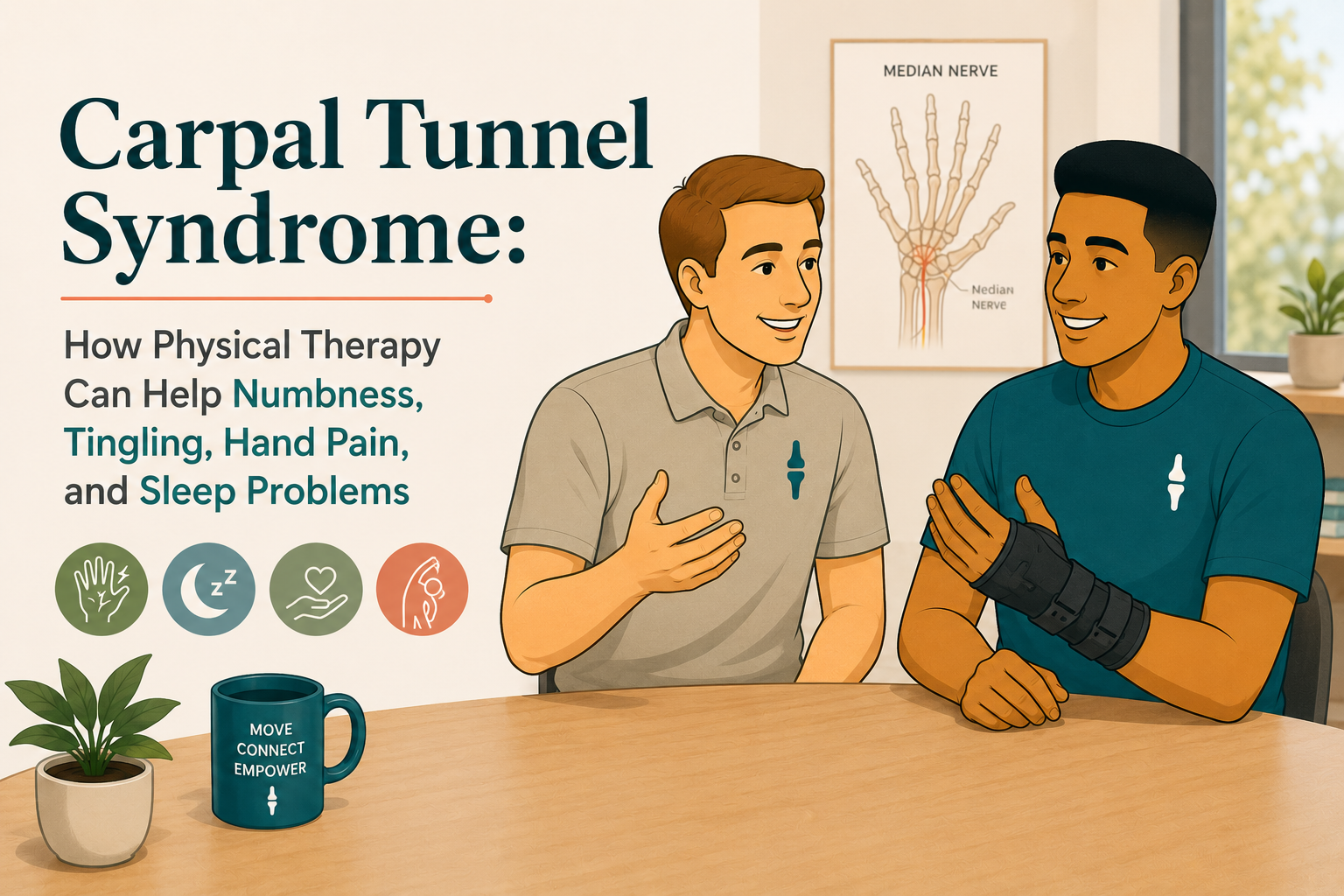 Carpal Tunnel Syndrome: How Physical Therapy Can Help Numbness, Tingling, Hand Pain, and Sleep Problems