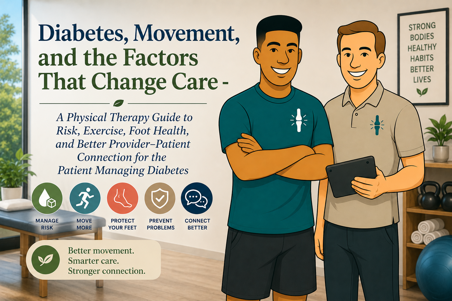 Diabetes, Movement, and the Factors That Change Care - A Physical Therapy Guide to Risk, Exercise, Foot Health, and Better Provider–Patient Connection for the Patient Managing Diabetes