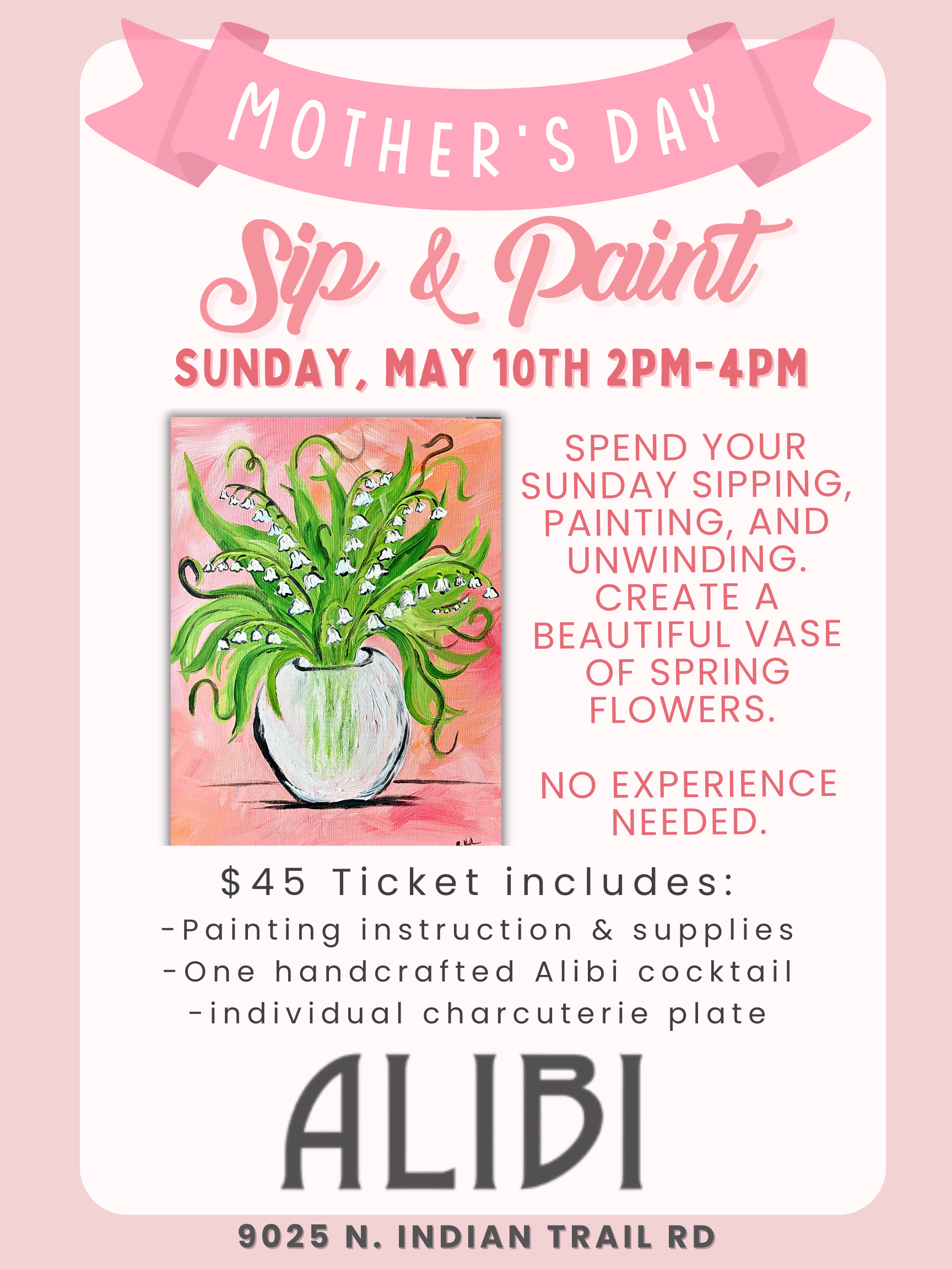 Paint & Sip May 10th, 2026