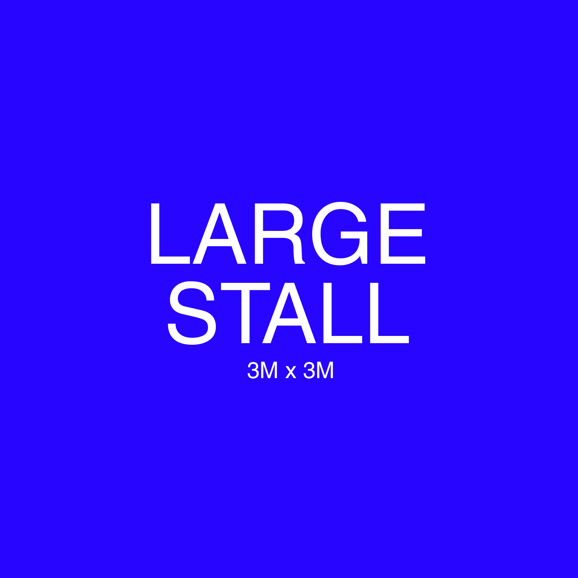 LARGE STALL | APRIL 18