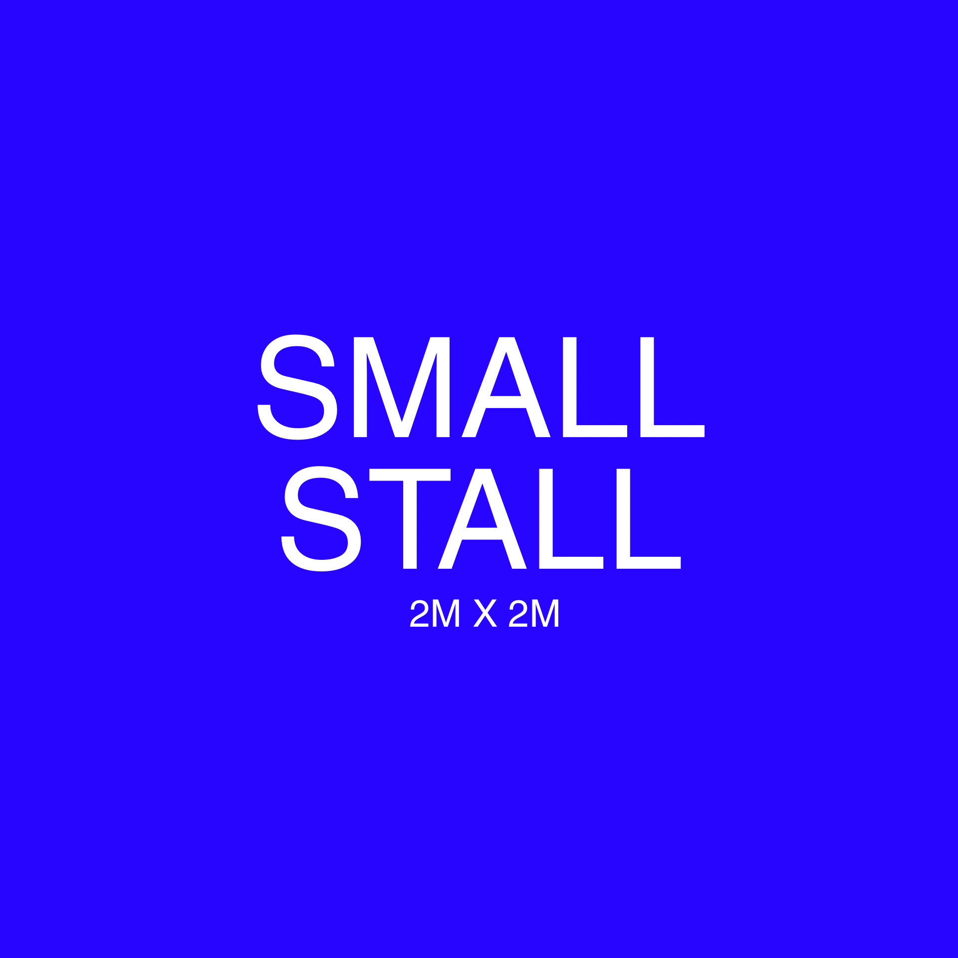 SMALL STALL | APRIL 18