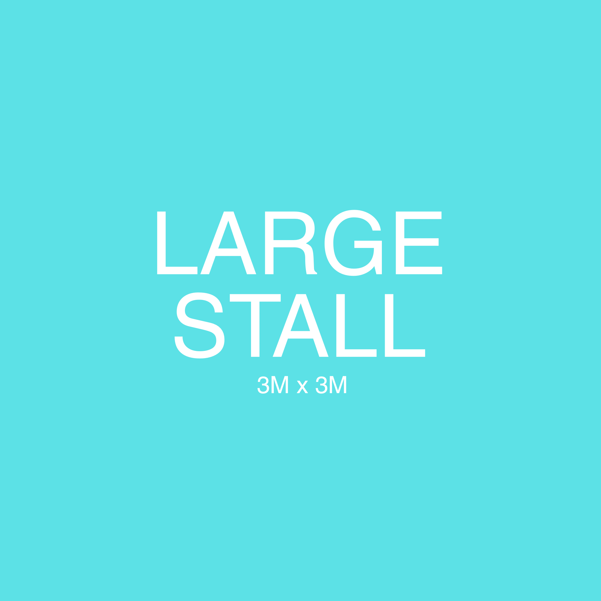 LARGE STALL MAY 16