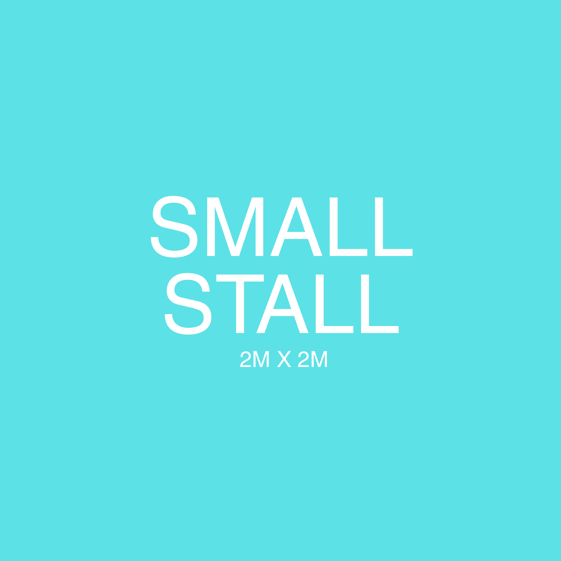 SMALL STALL MAY 16