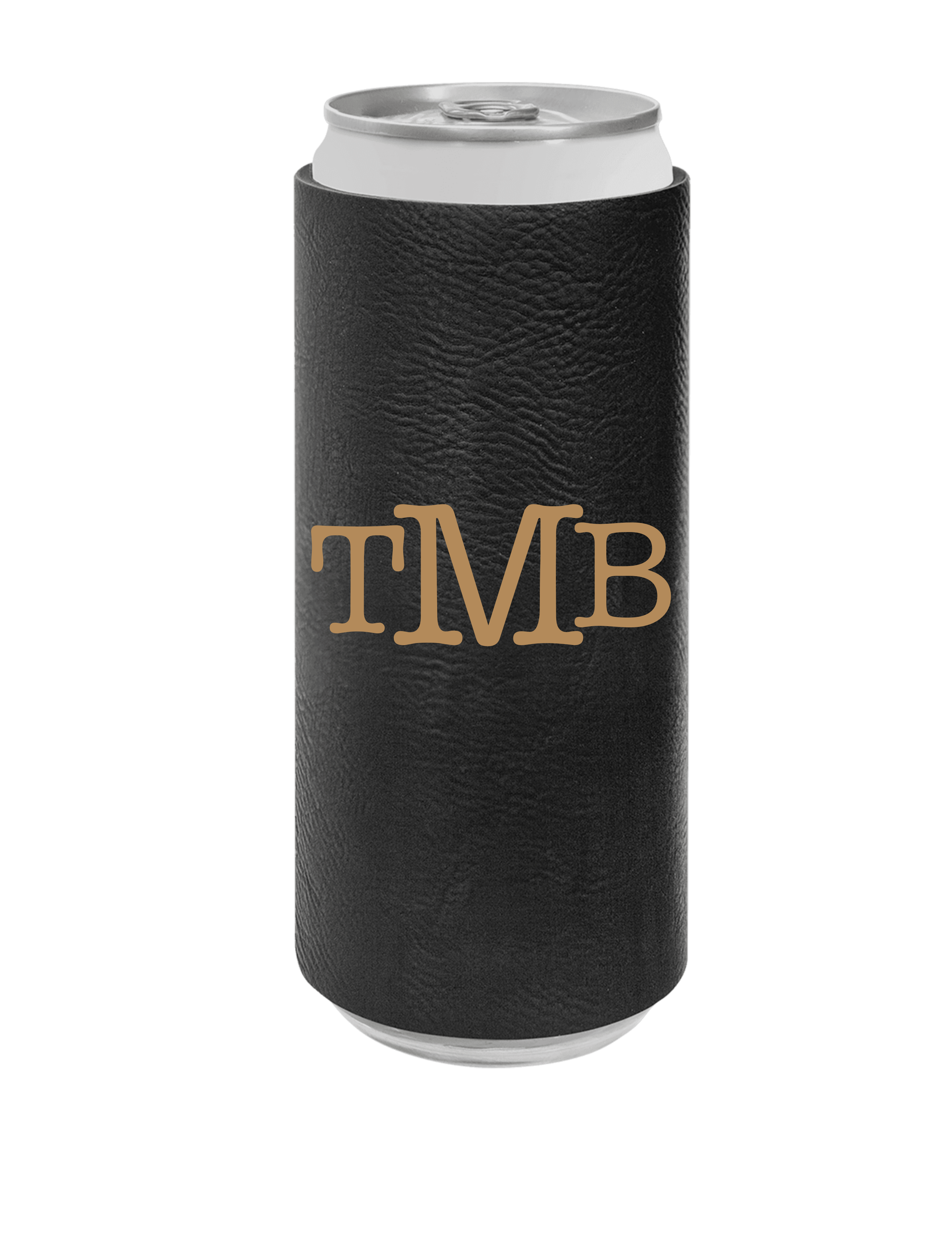 Leatherette Slim Can Holder Customizable Original Designs