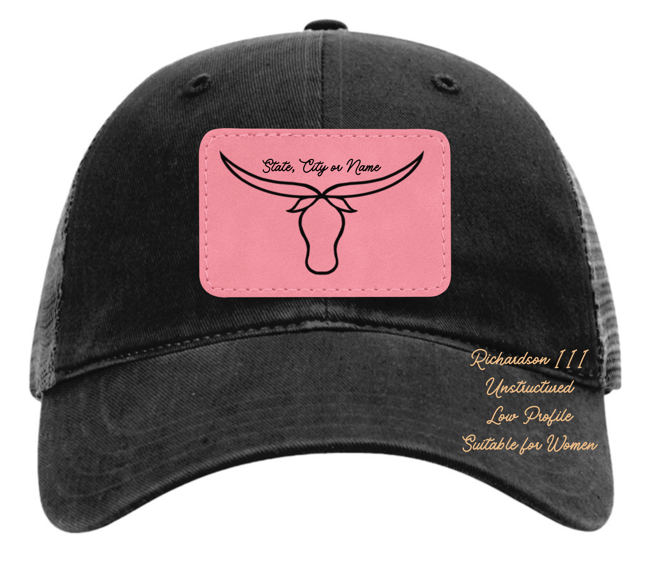 Richardson 111 Hat Momma Longhorn Original Design Customizable