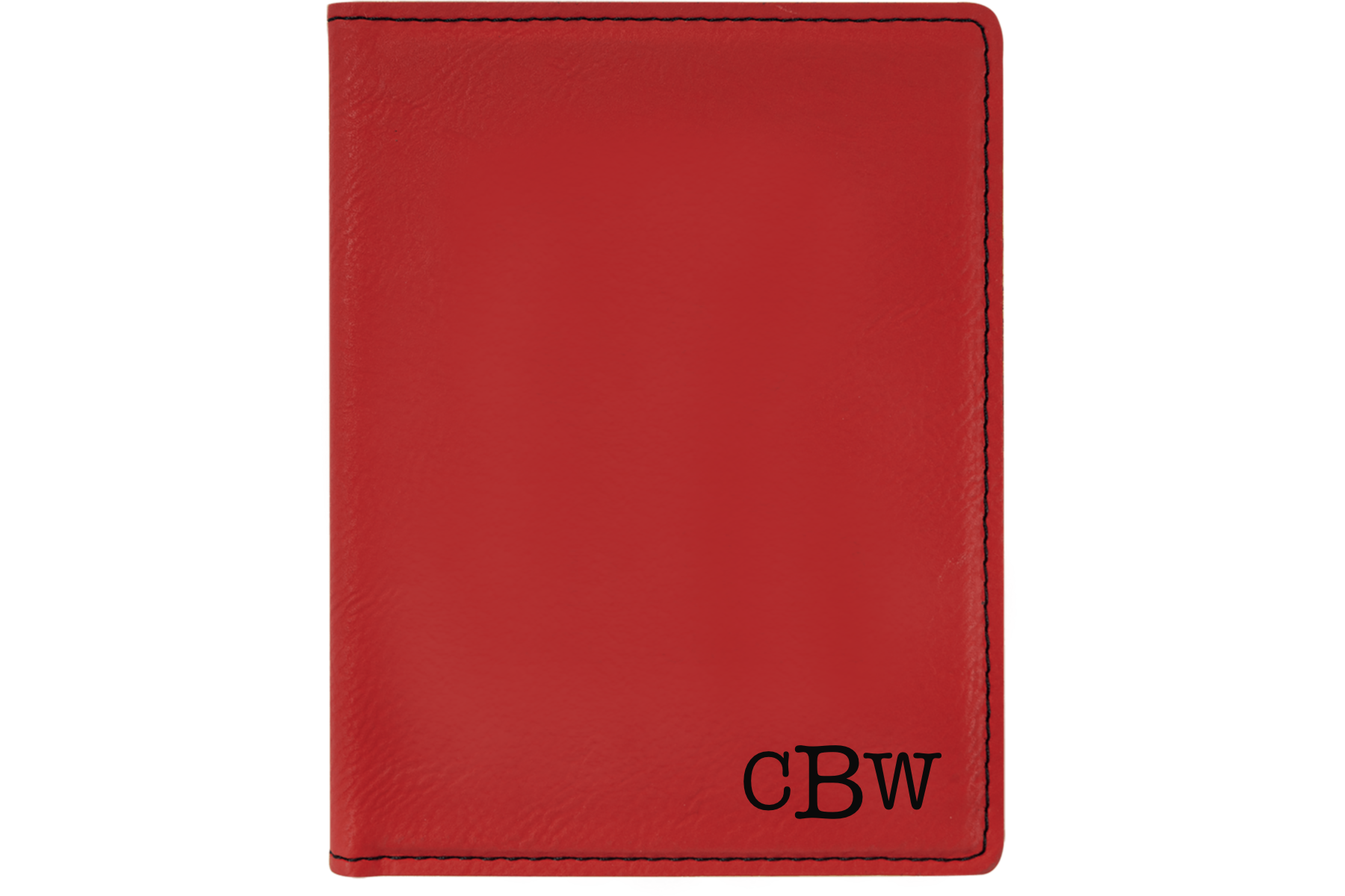 Leatherette passport folder customizable original designs