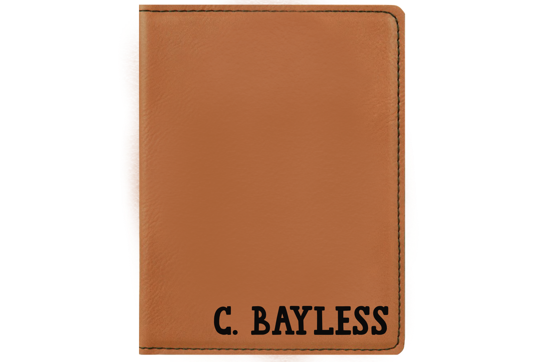 Leatherette passport folder customizable original designs