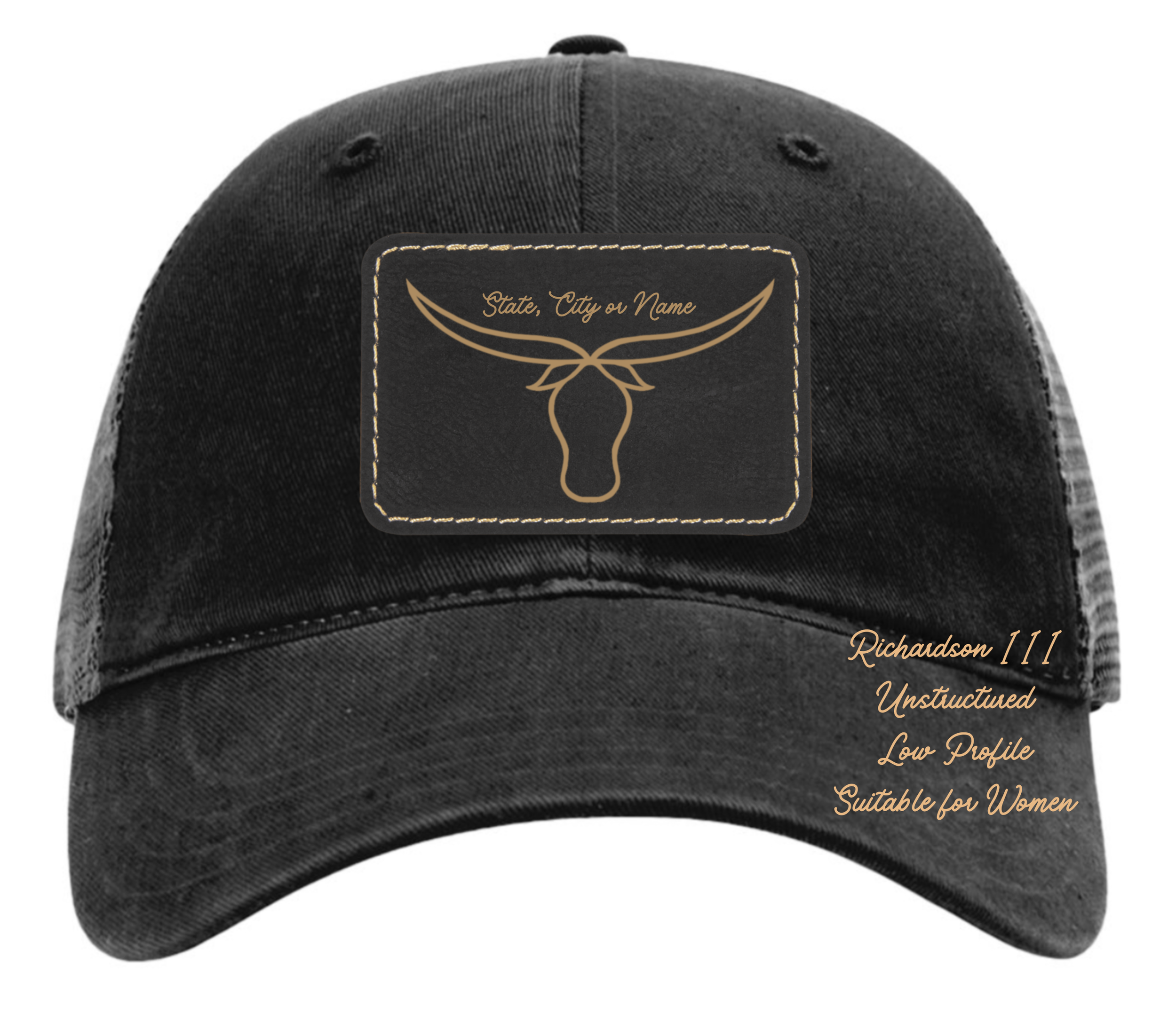 Richardson 111 Hat Momma Longhorn Original Design Customizable