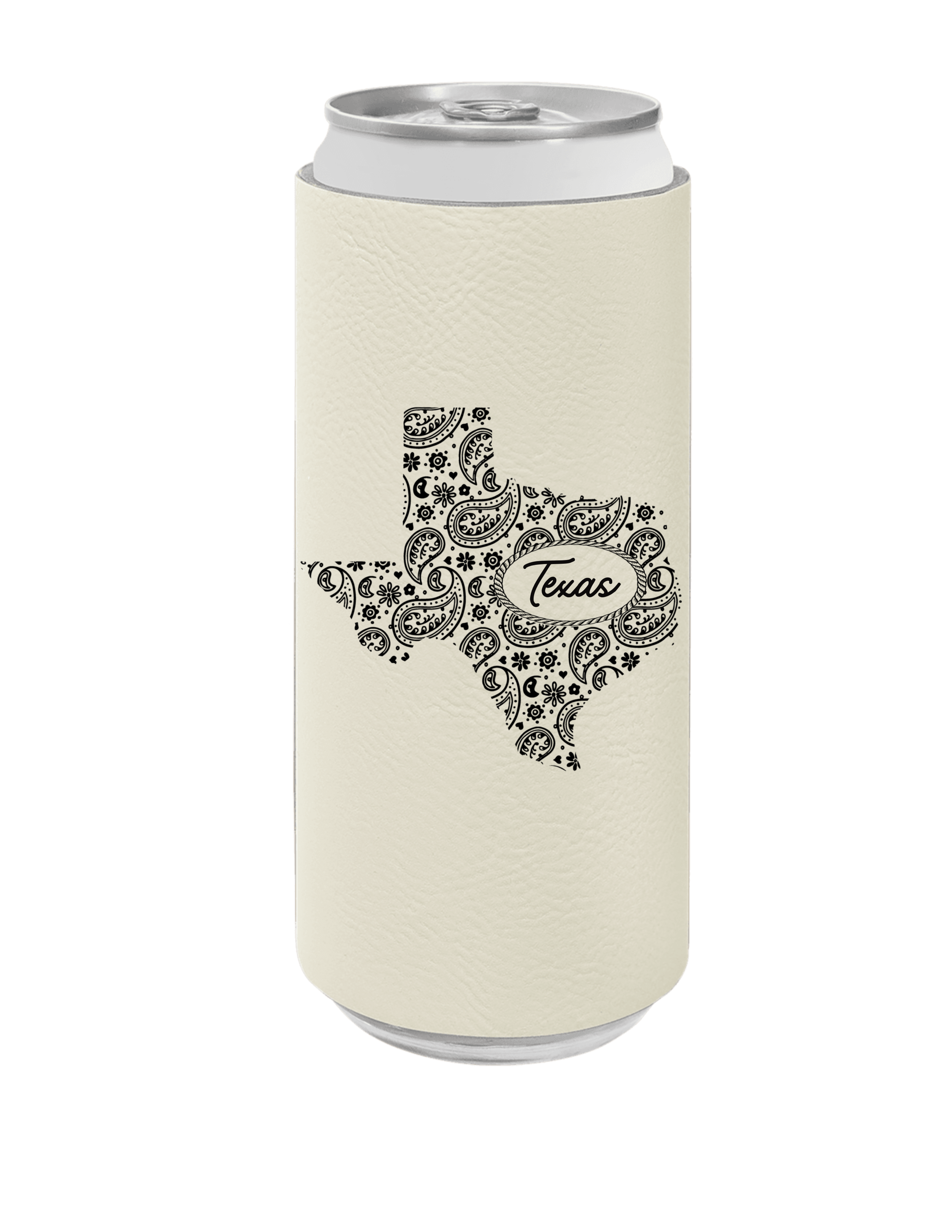 Leatherette Slim Can Holder Customizable Original Designs
