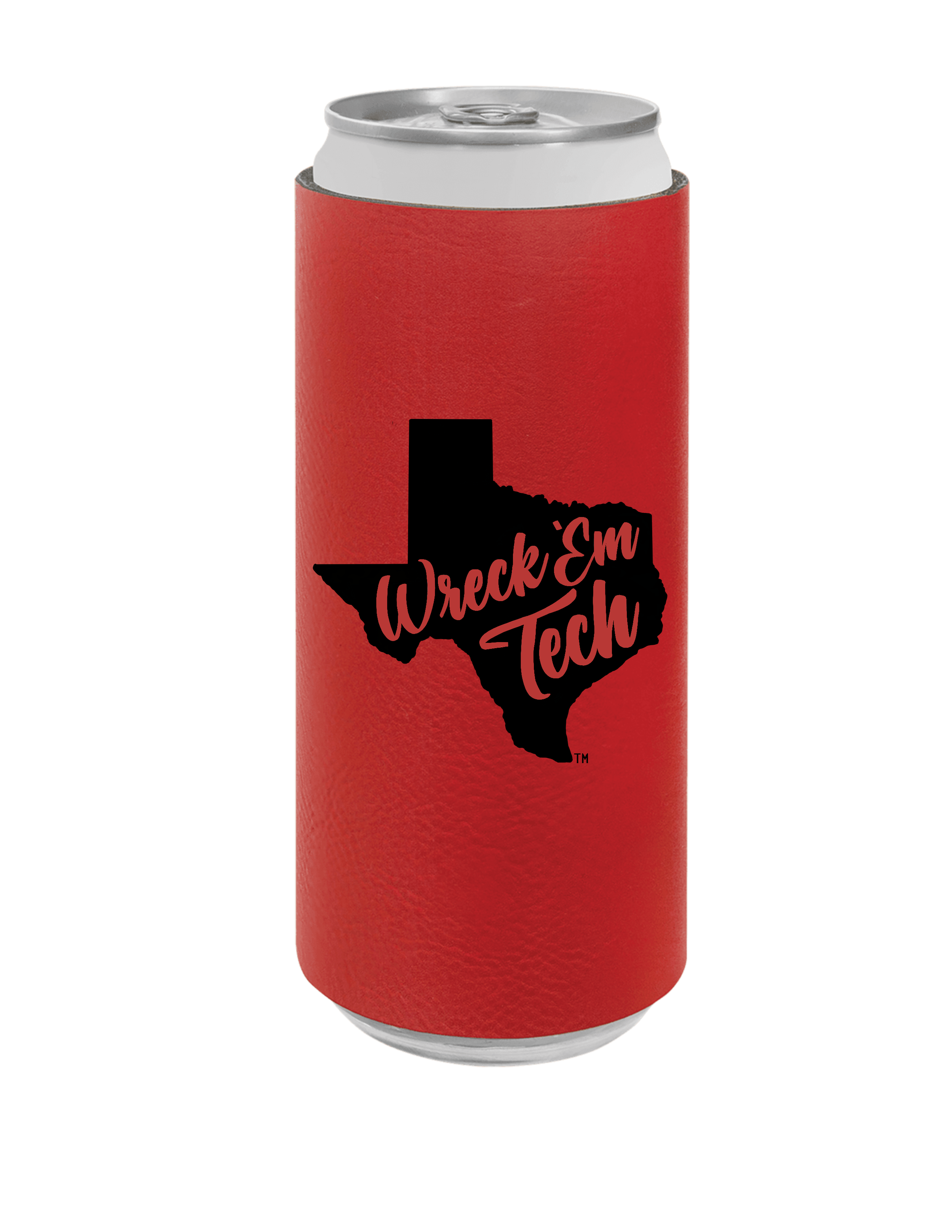 Leatherette Slim Can Holder Customizable Original Designs