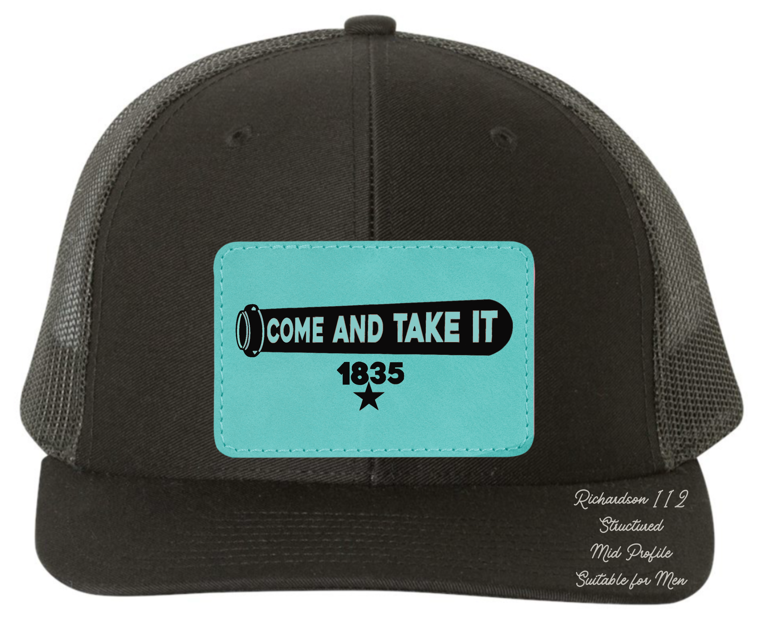 Richardson 112 black hat come and take it original design