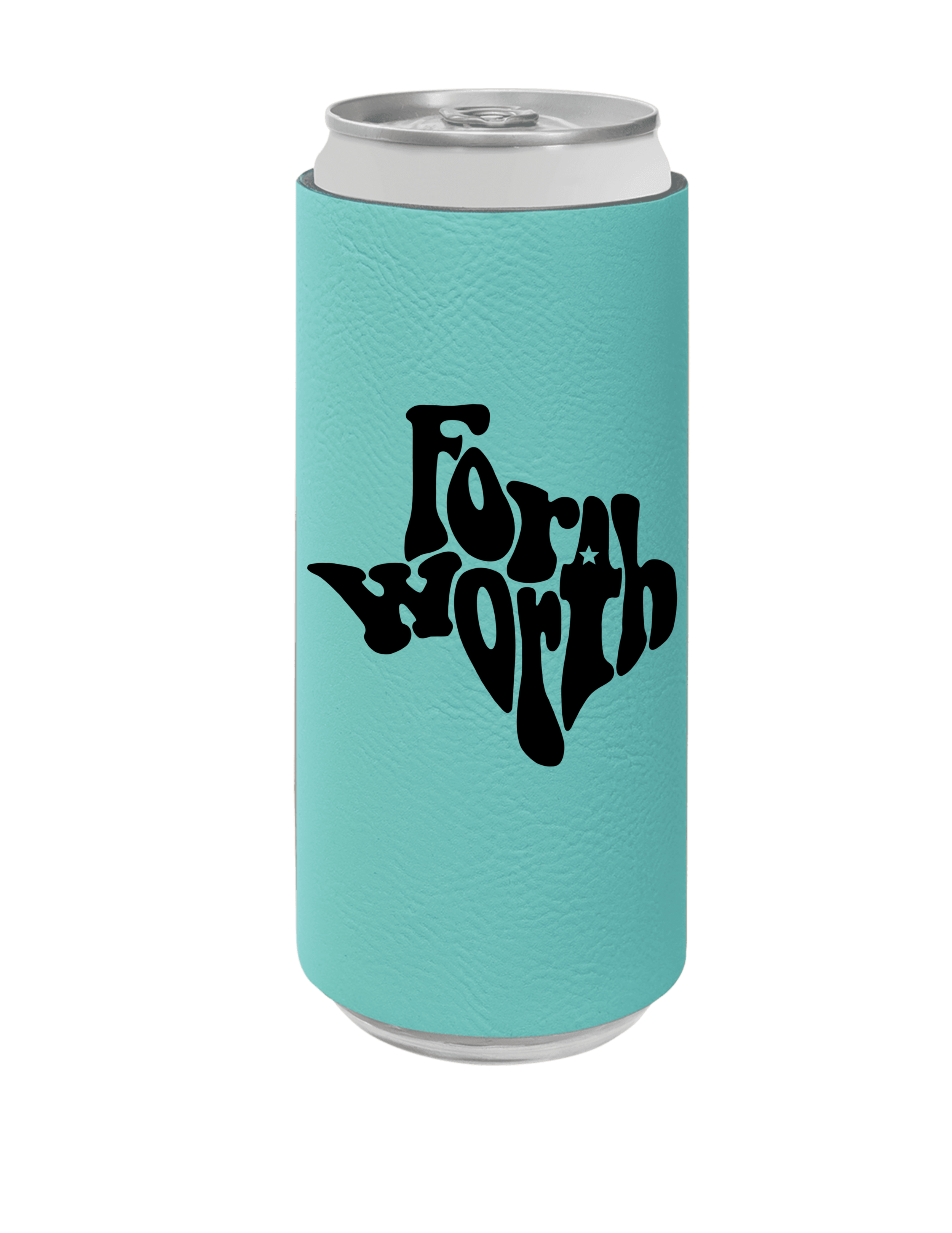 Leatherette Slim Can Holder Customizable Original Designs