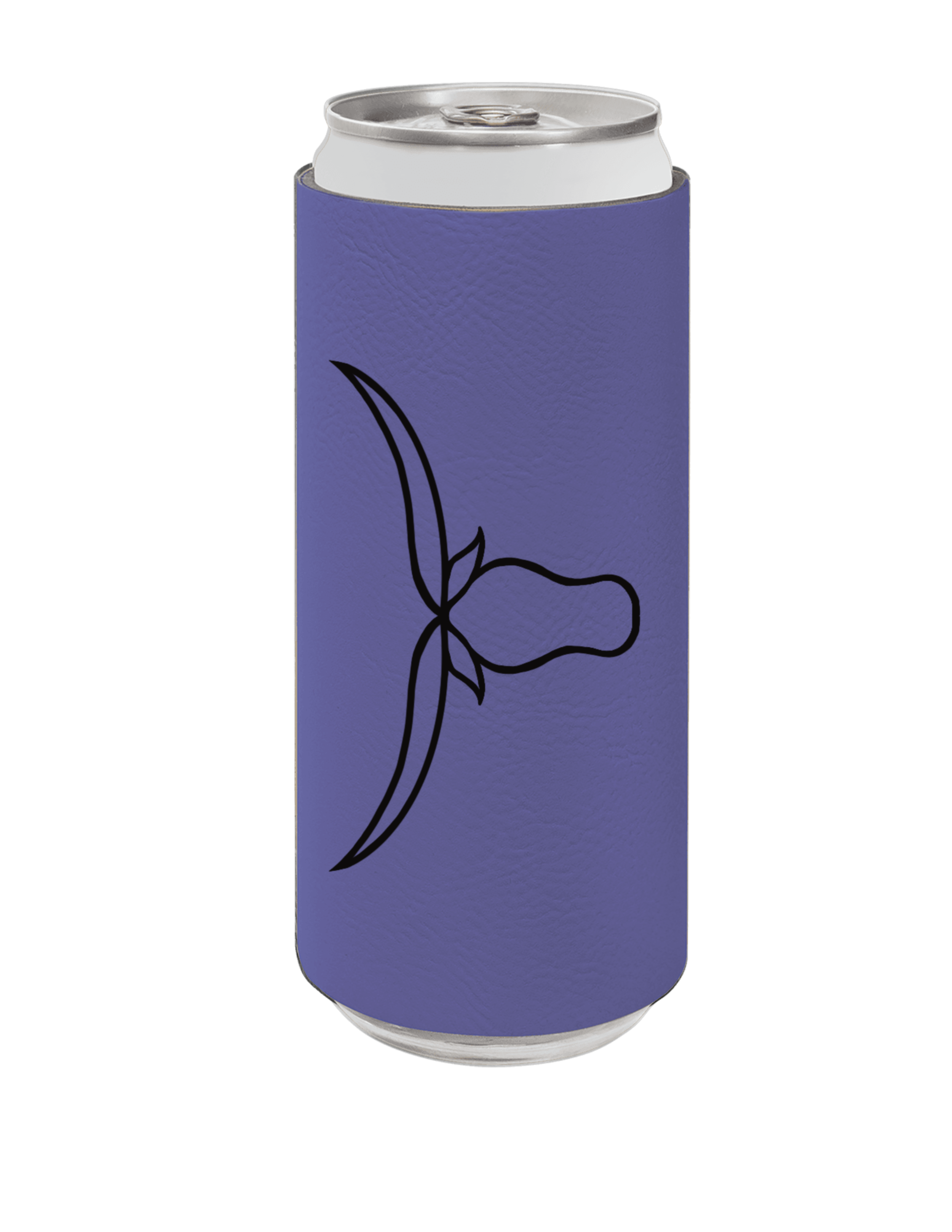 Leatherette Slim Can Holder Customizable Original Designs