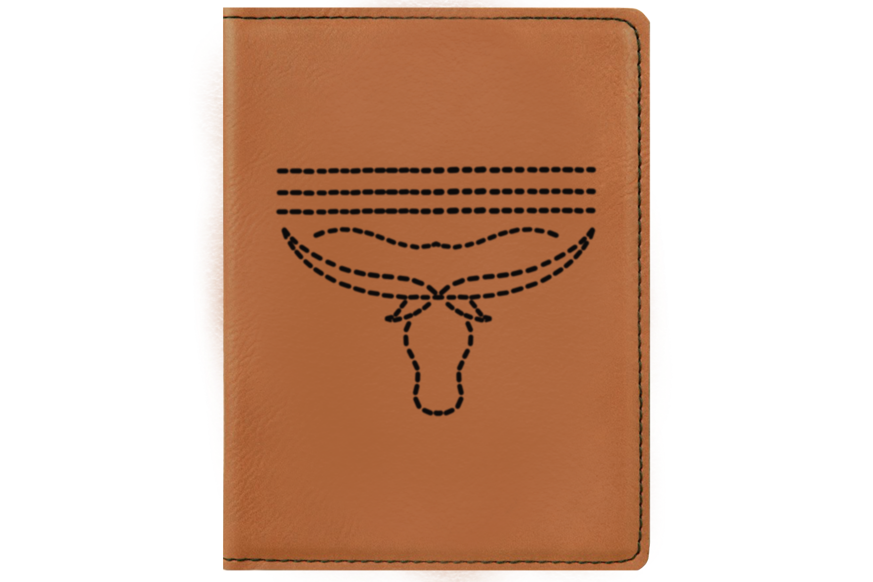 Leatherette passport folder customizable original designs