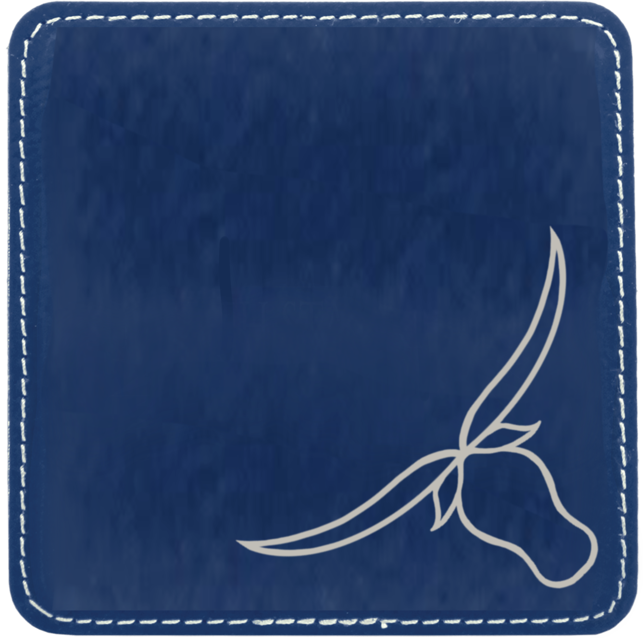 Customizable Momma Longhorn Coaster (9 Colors)