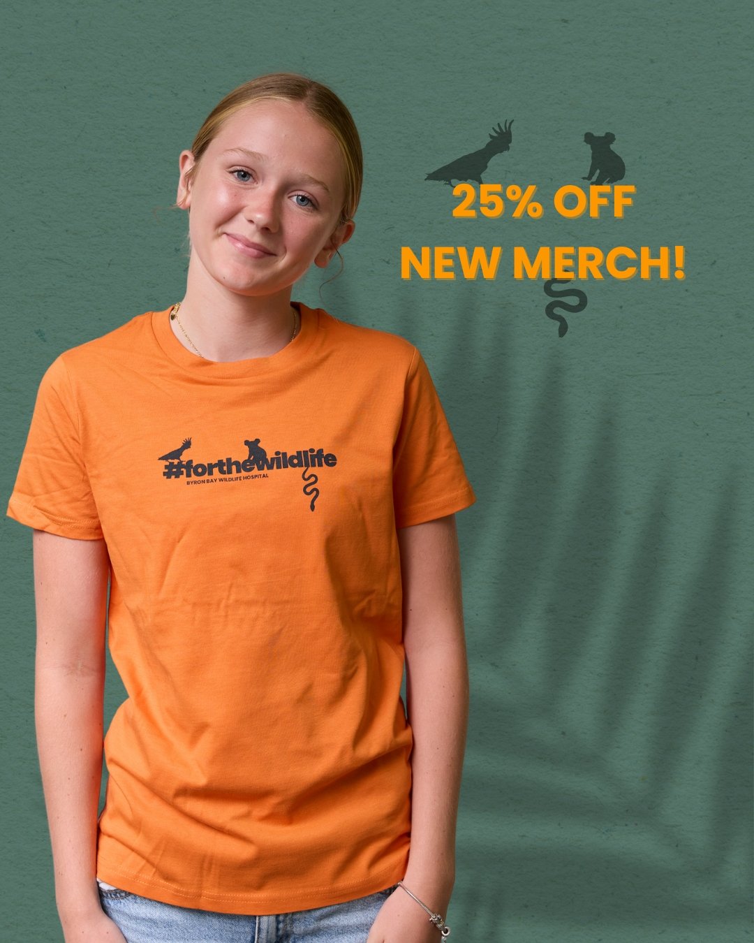 ✨ MERCH DROP 👕

To celebrate the launch of our brand new #forthewildlife merch, get 25% off when you purchase any item in the new range online or instore between 9am Thursday January 22nd and 11:59pm Monday January 26th*!

Head to the link in our bi