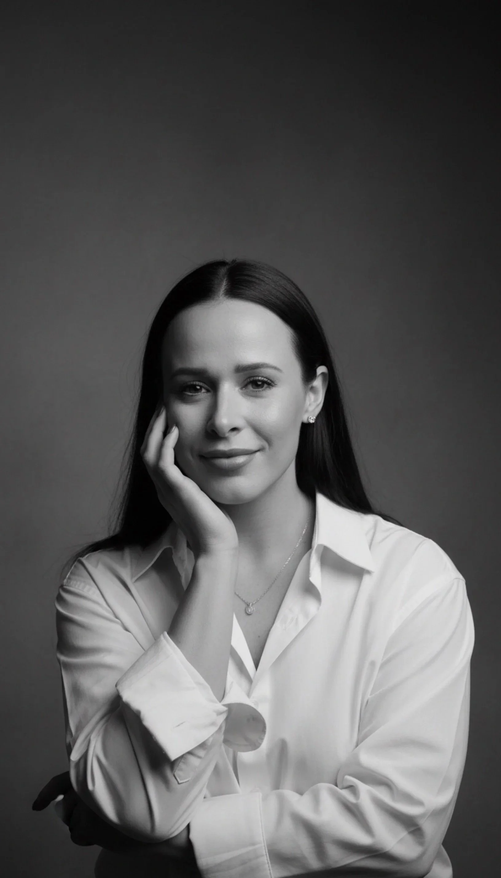 black and white portrait of founder of 808 digital studios