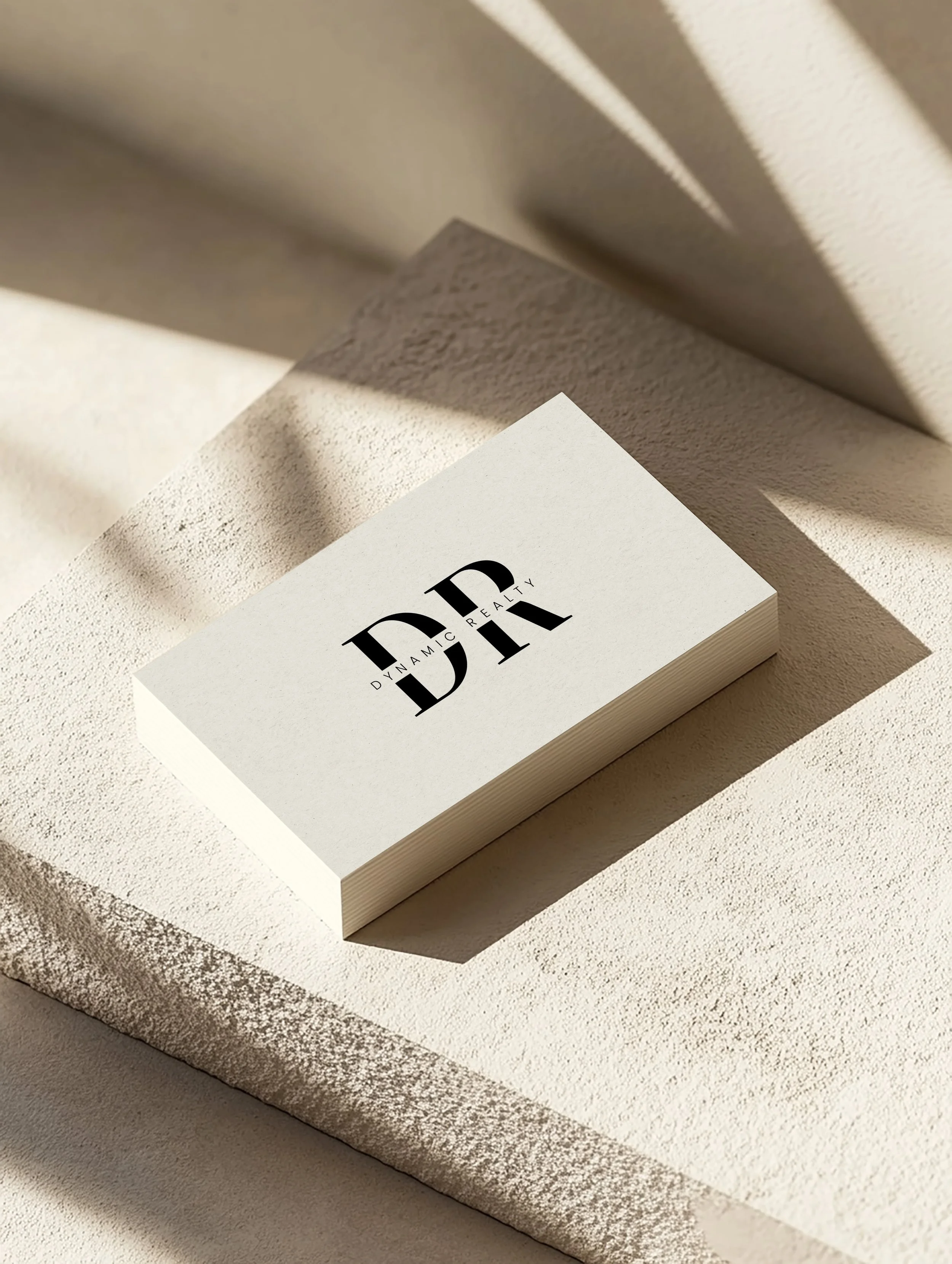 Custom logo branding for luxury real estate broker